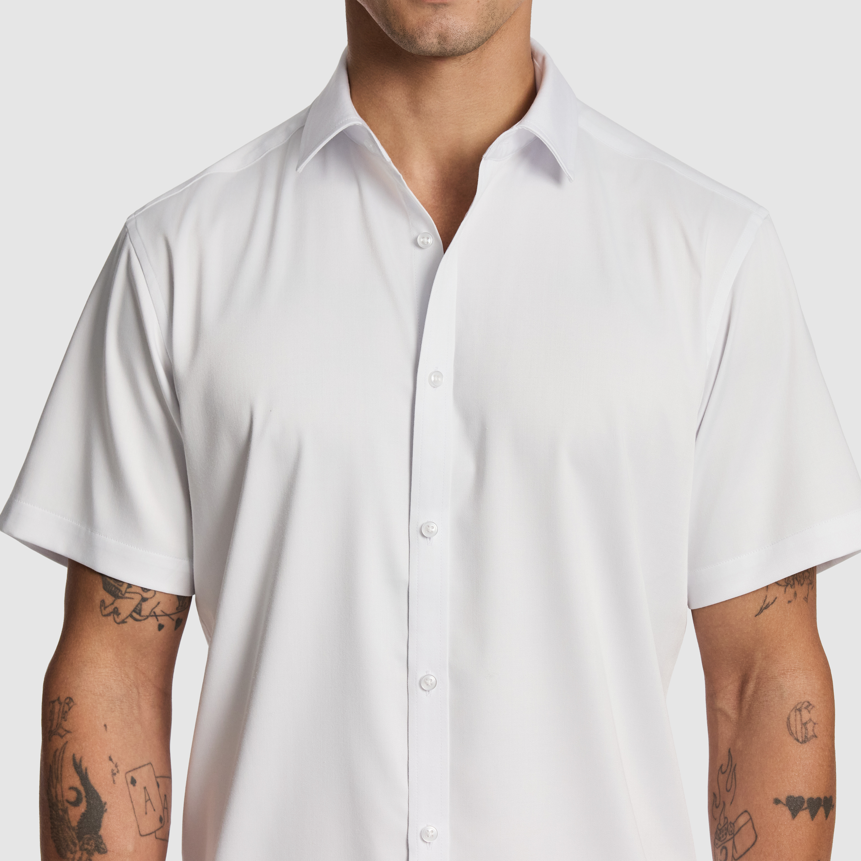 White Heathcliff Bamboo Shirt