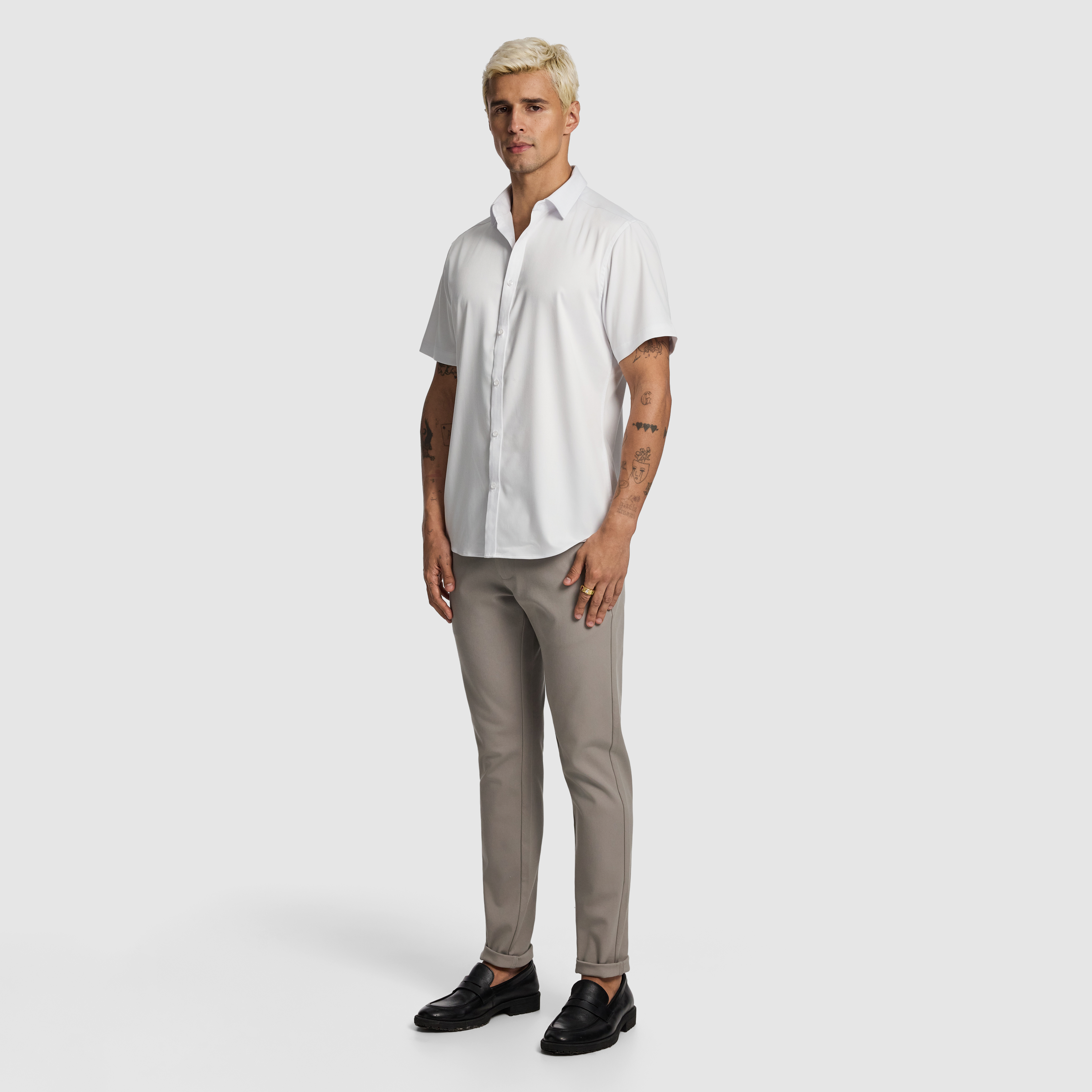 White Heathcliff Bamboo Shirt