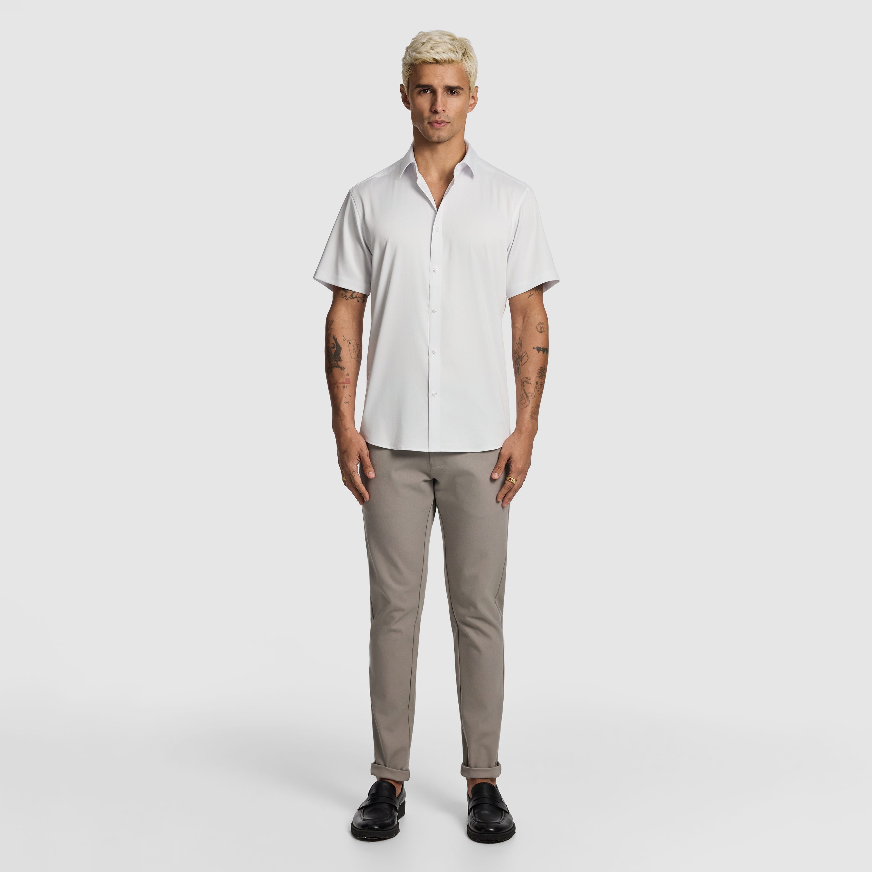 White Heathcliff Bamboo Shirt