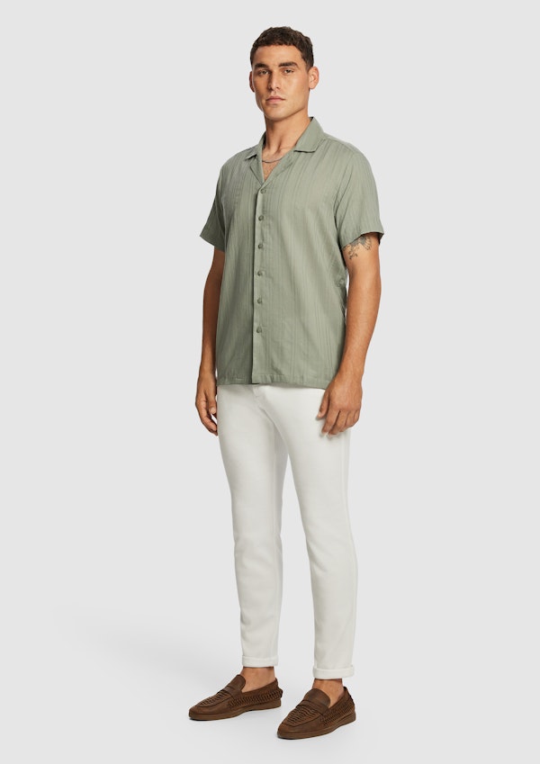 Sage Reef Textured Shirt