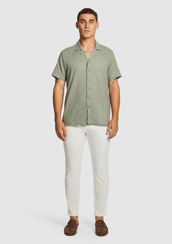 Sage Reef Textured Shirt