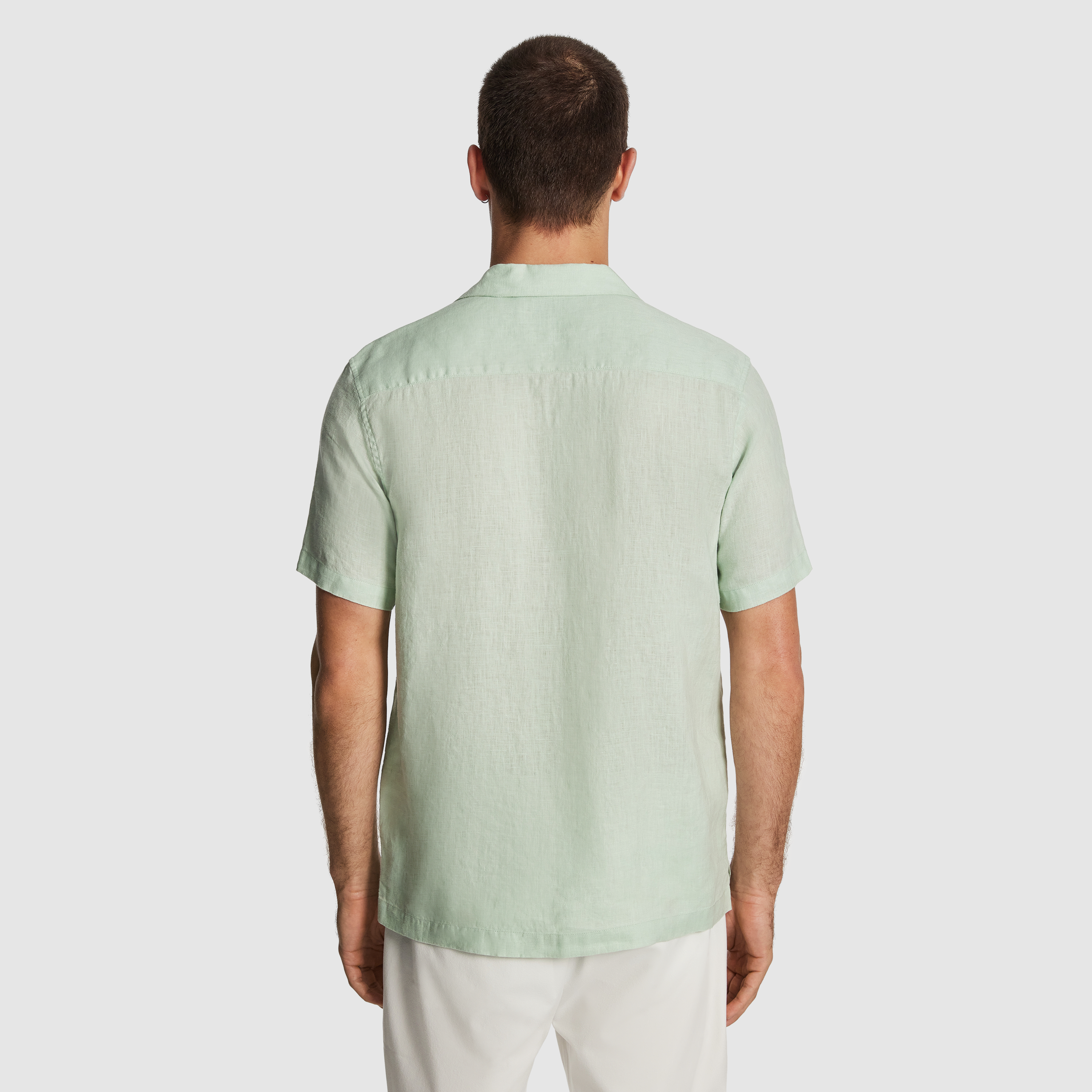 Mint Harris Pure Linen Shirt