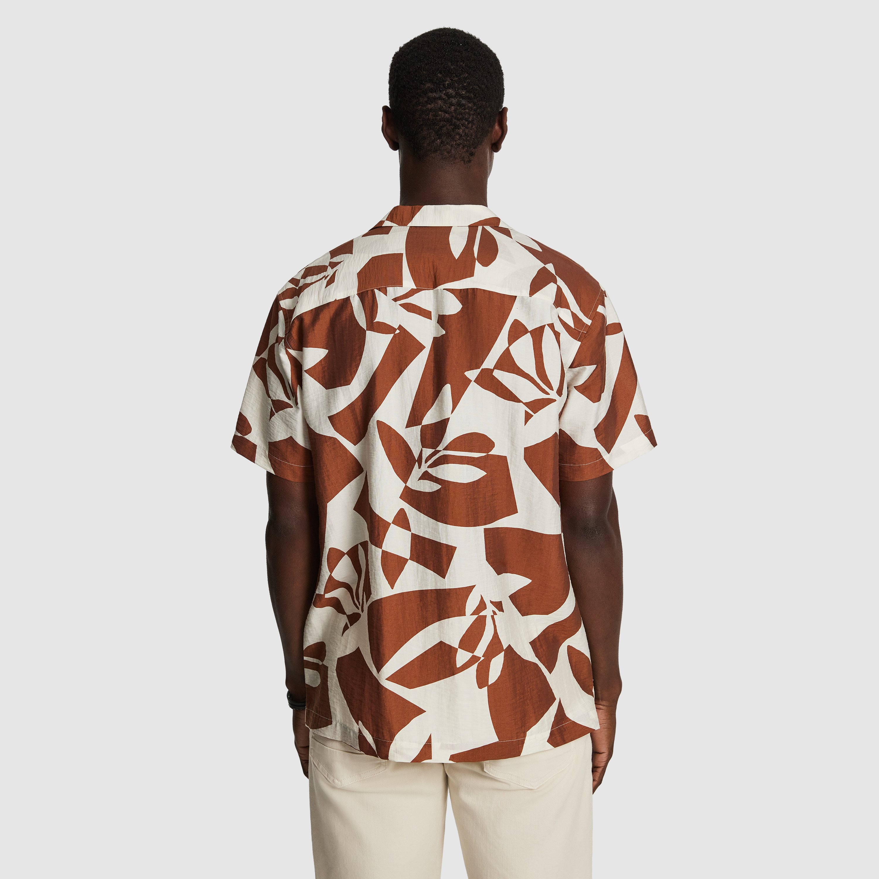 Caramel Larson Print Shirt