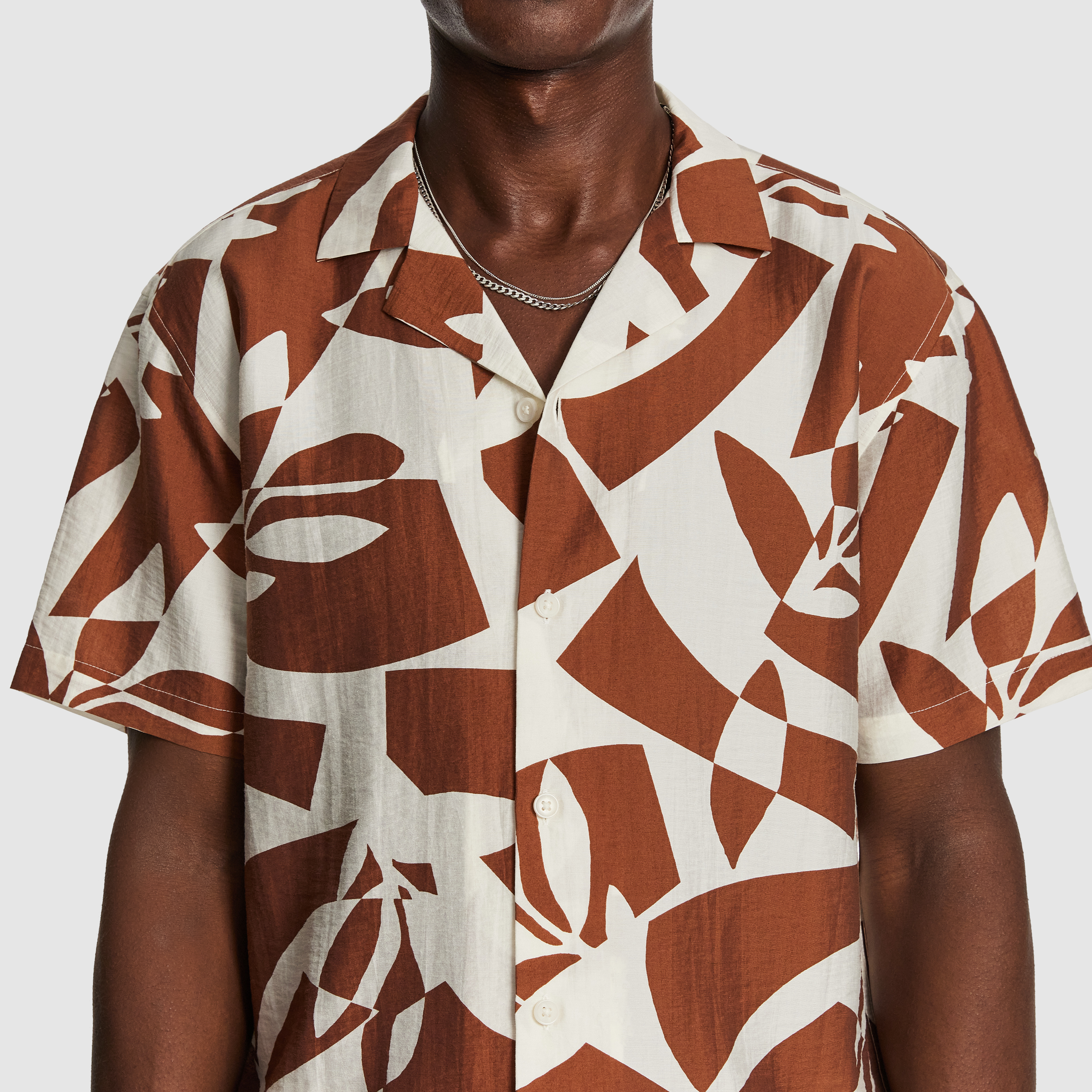 Caramel Larson Print Shirt