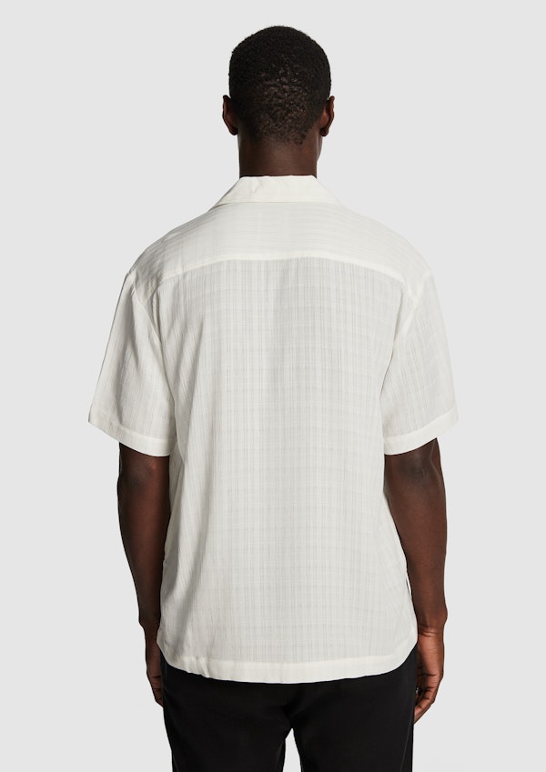 White Howard Check Shirt