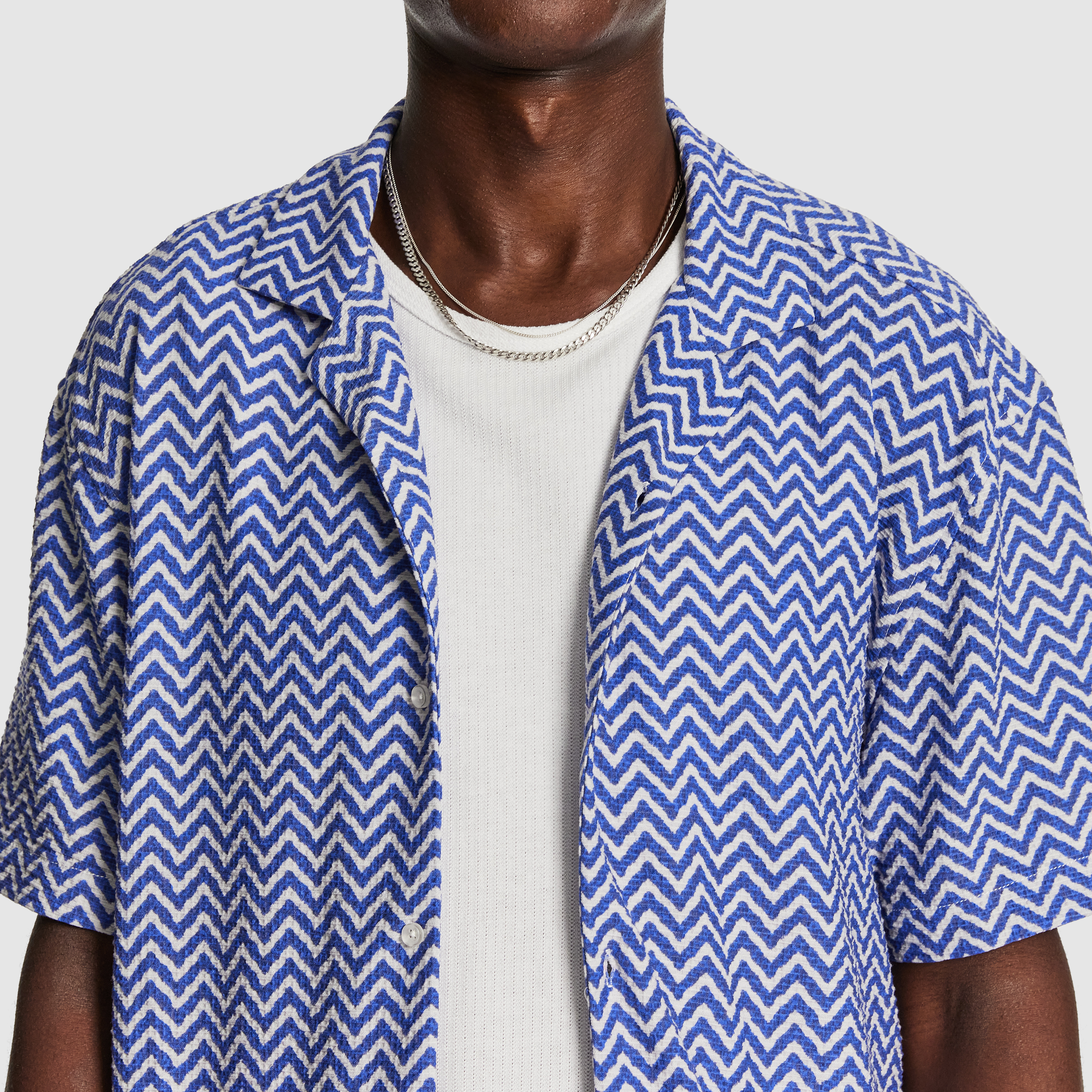 Blue Ward Geo Shirt