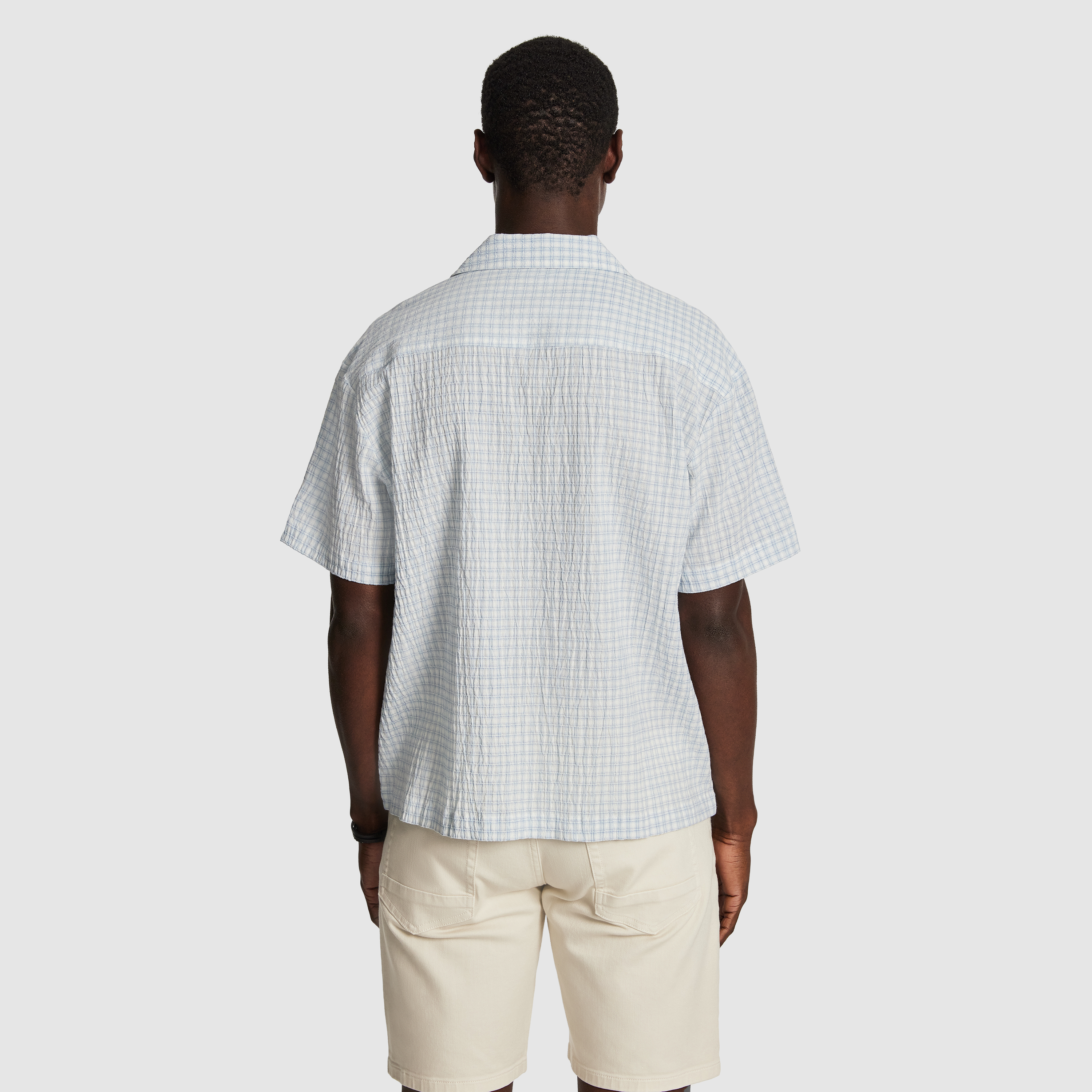 Blue Leo Check Shirt