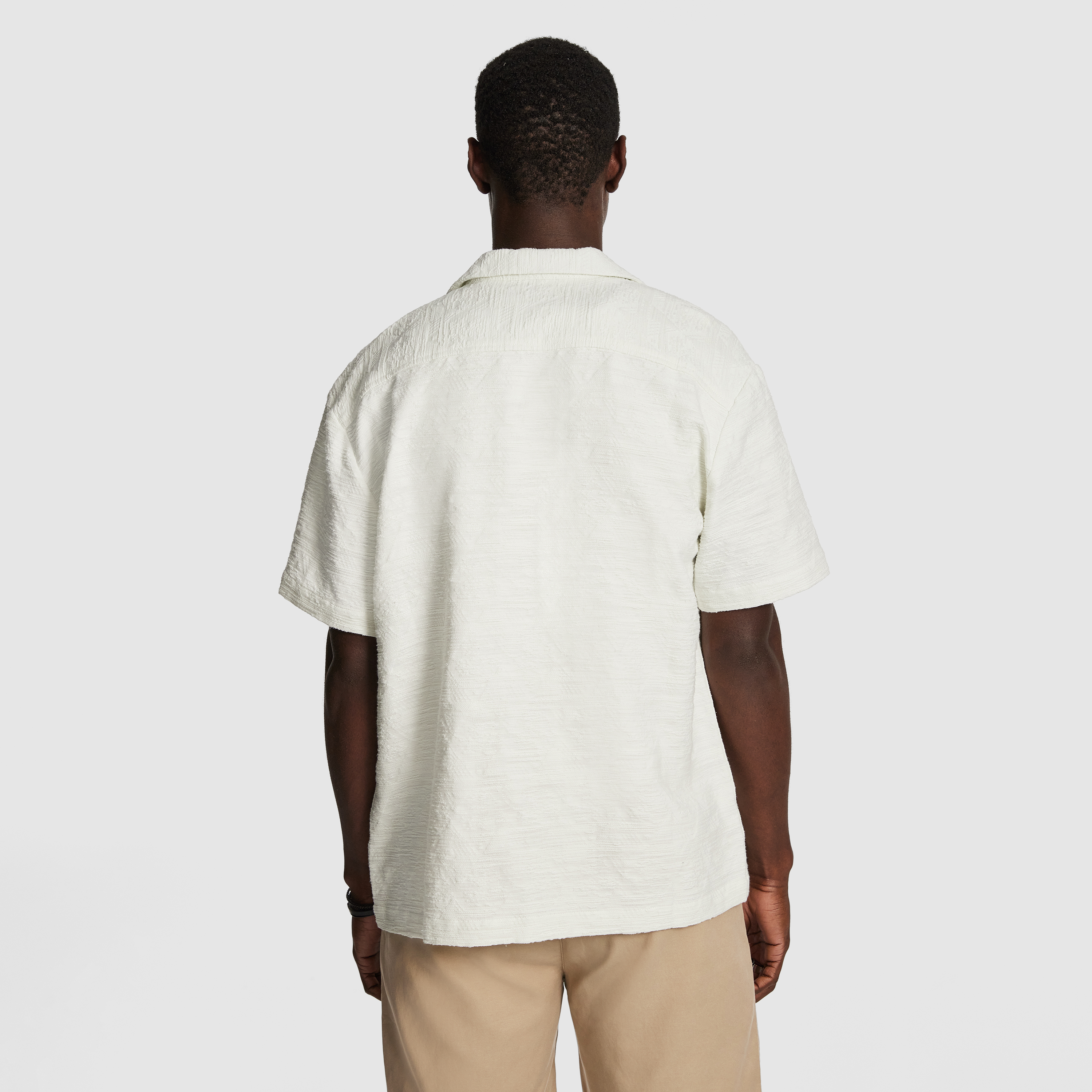 Off White Clyde Textured Shirt