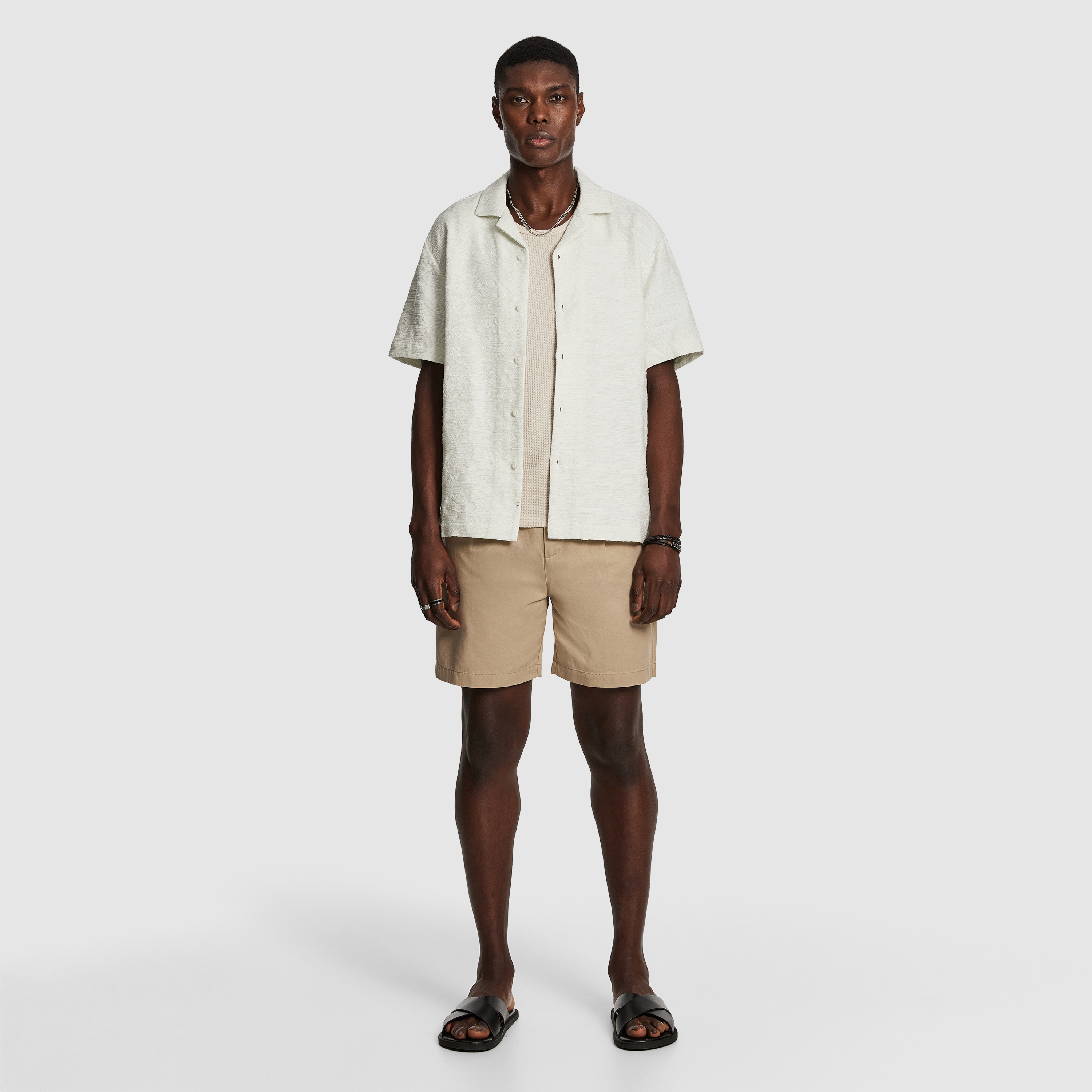 Off White Clyde Textured Shirt