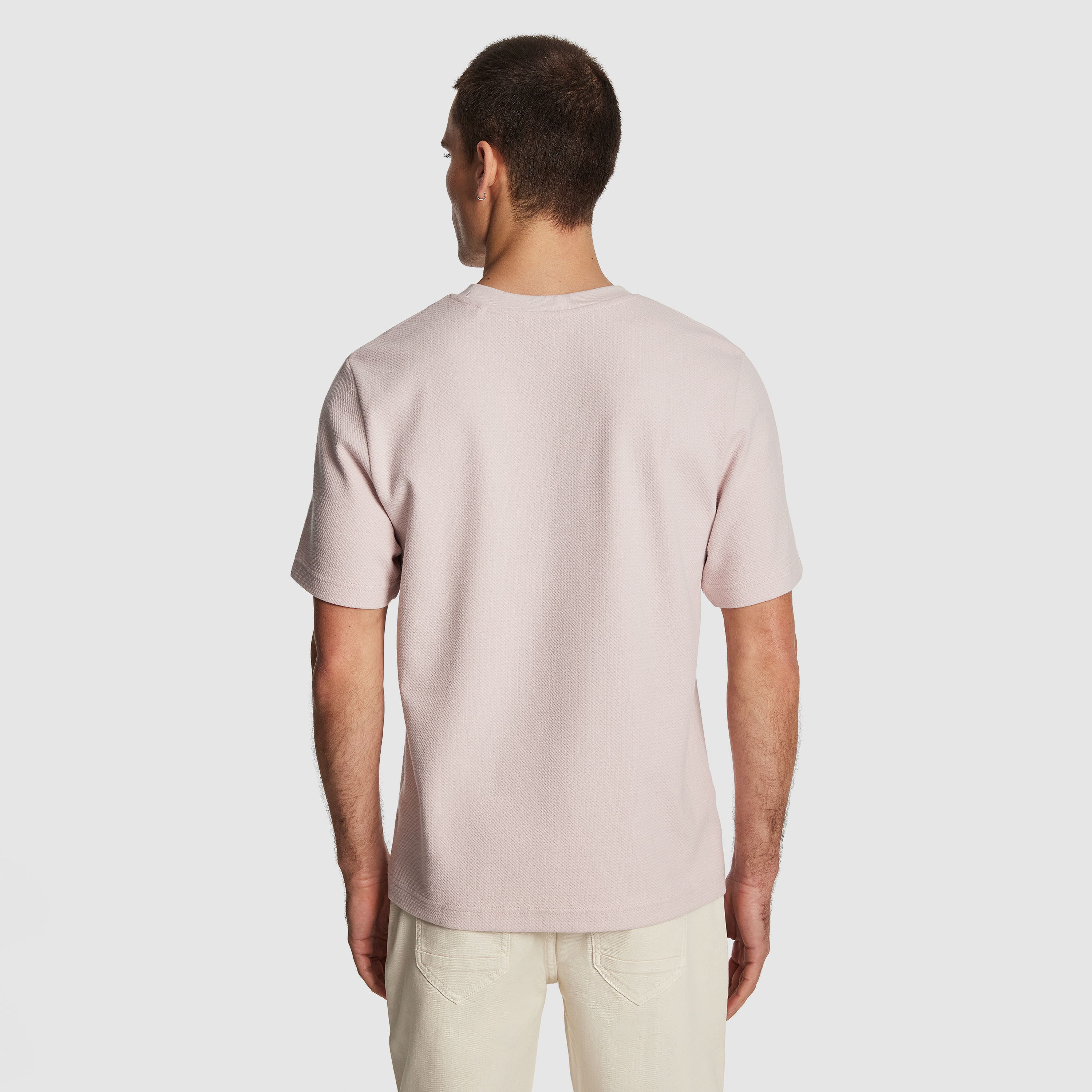 Pink Marlow Textured Relaxed Tee