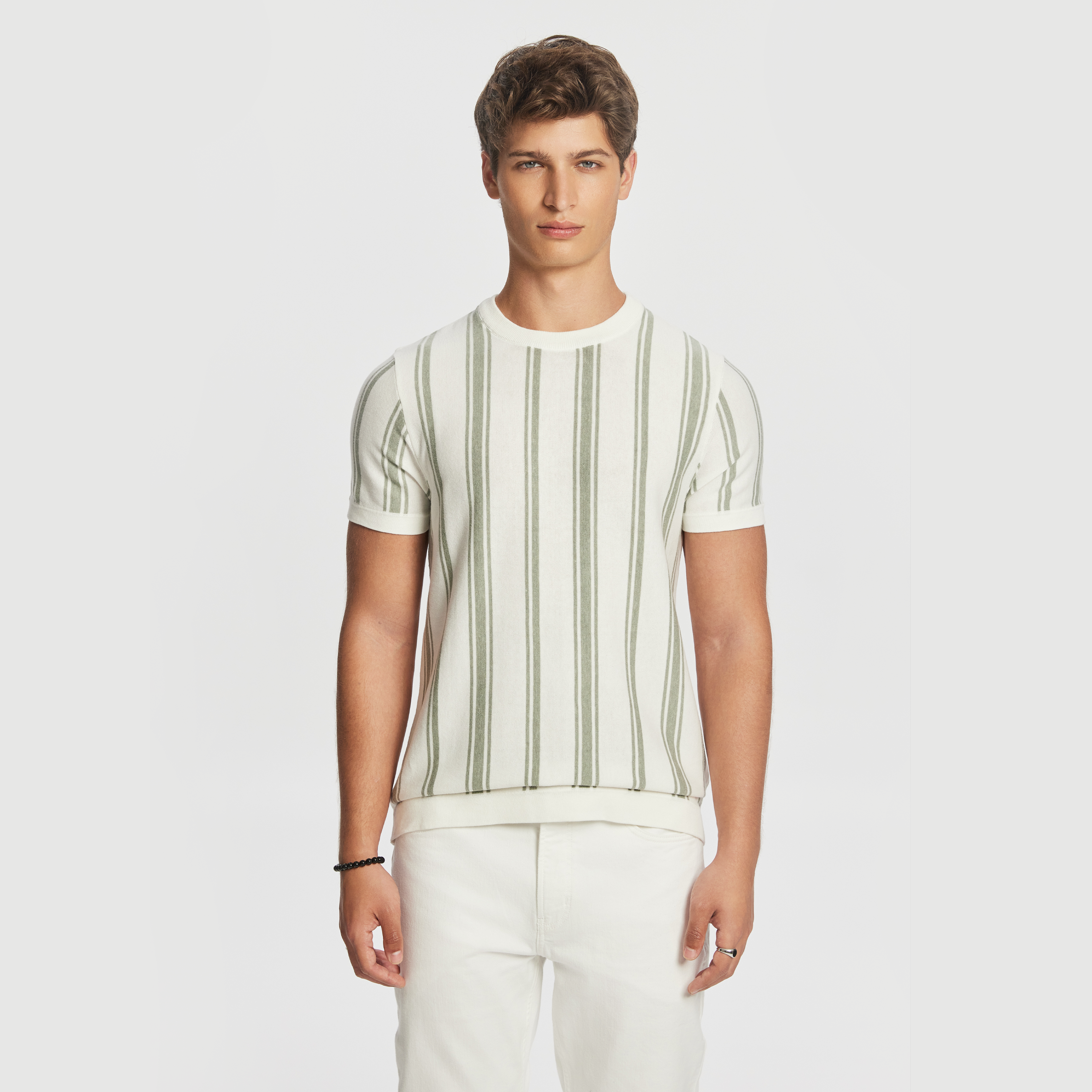 Rowan Stripe Knitted Tee