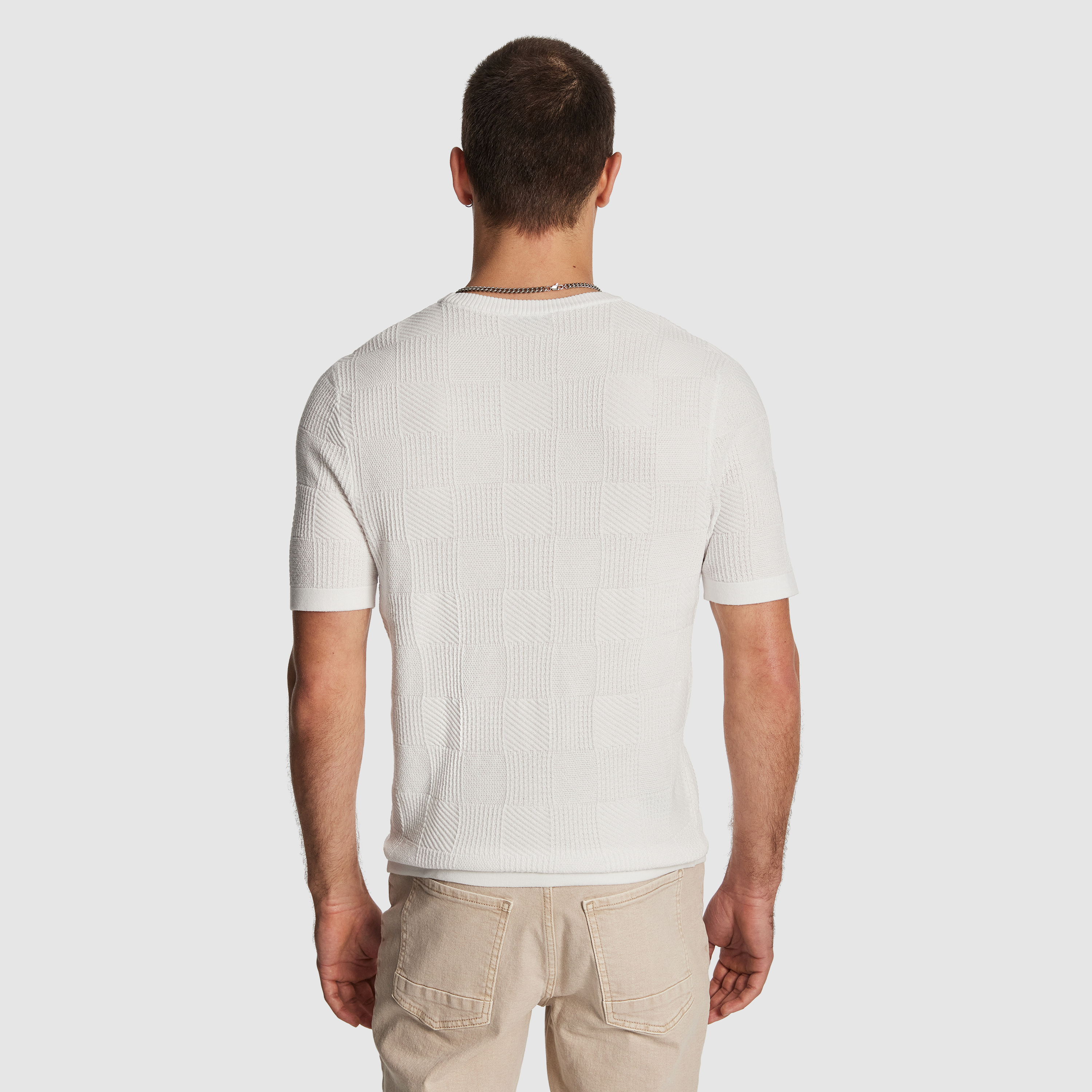 White Gambit Knitted Tee
