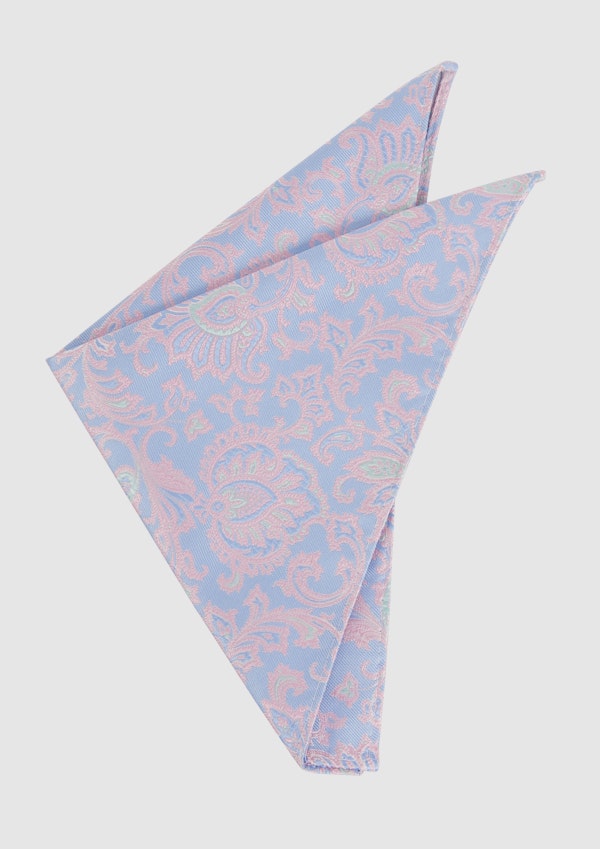 Penzance Floral Pocket Square
