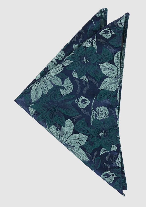 Dornan Floral Pocket Square
