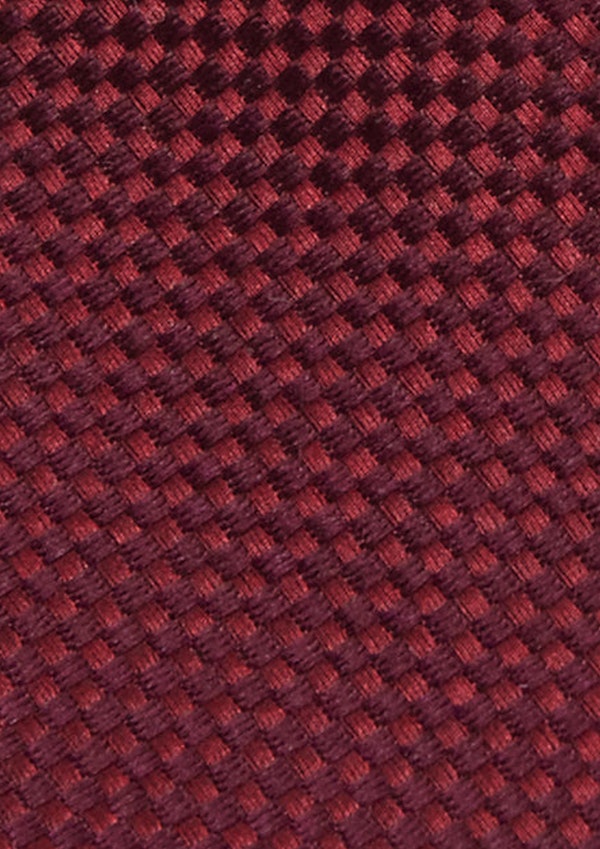 Burgundy Elias Textured 5 Cm Width Tie