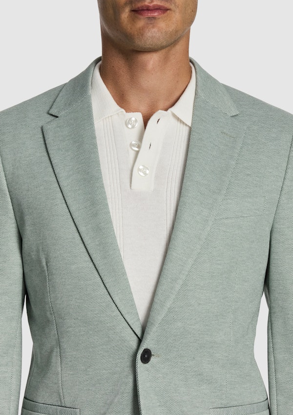 Sage Sprint Knit Blazer