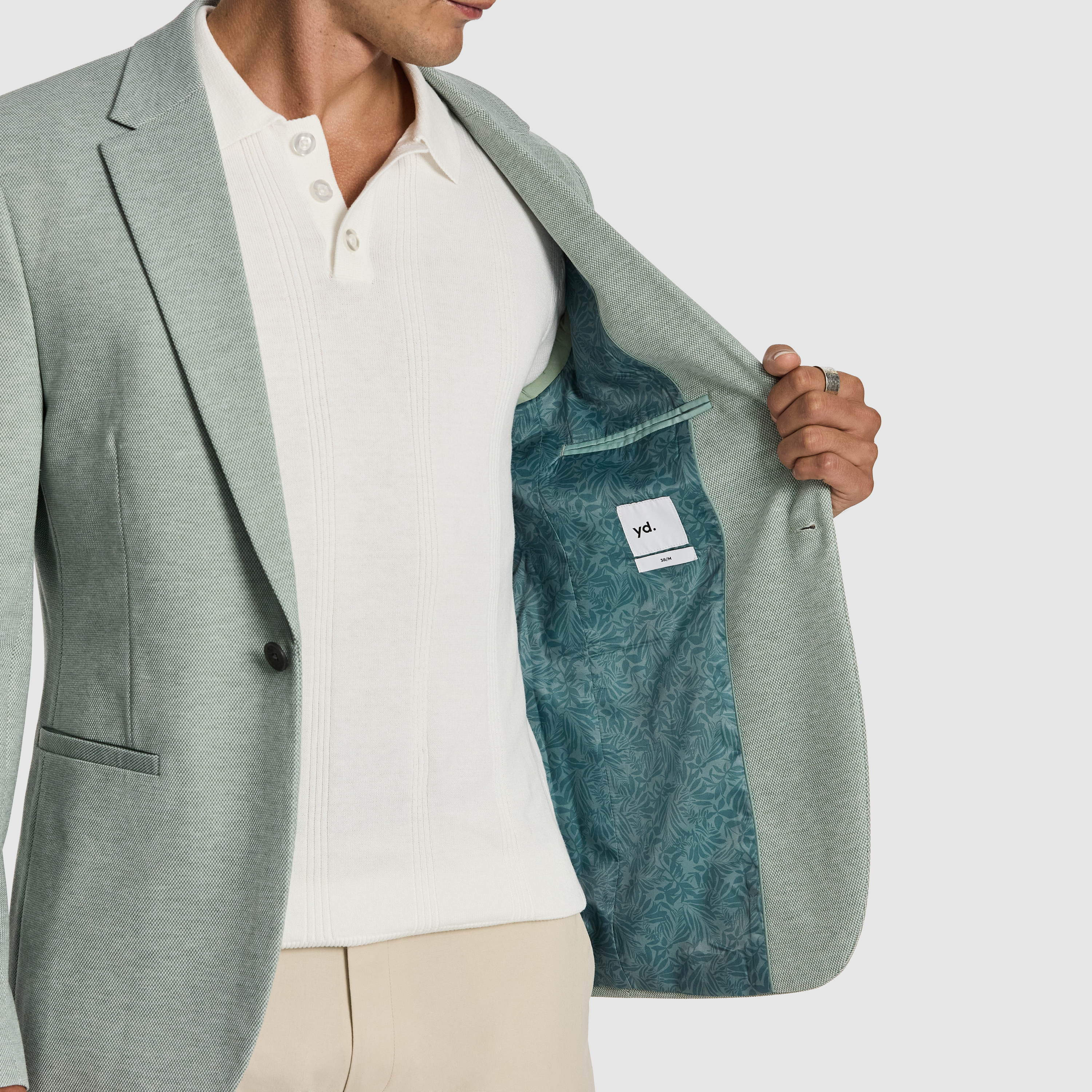 Sage Sprint Knit Blazer