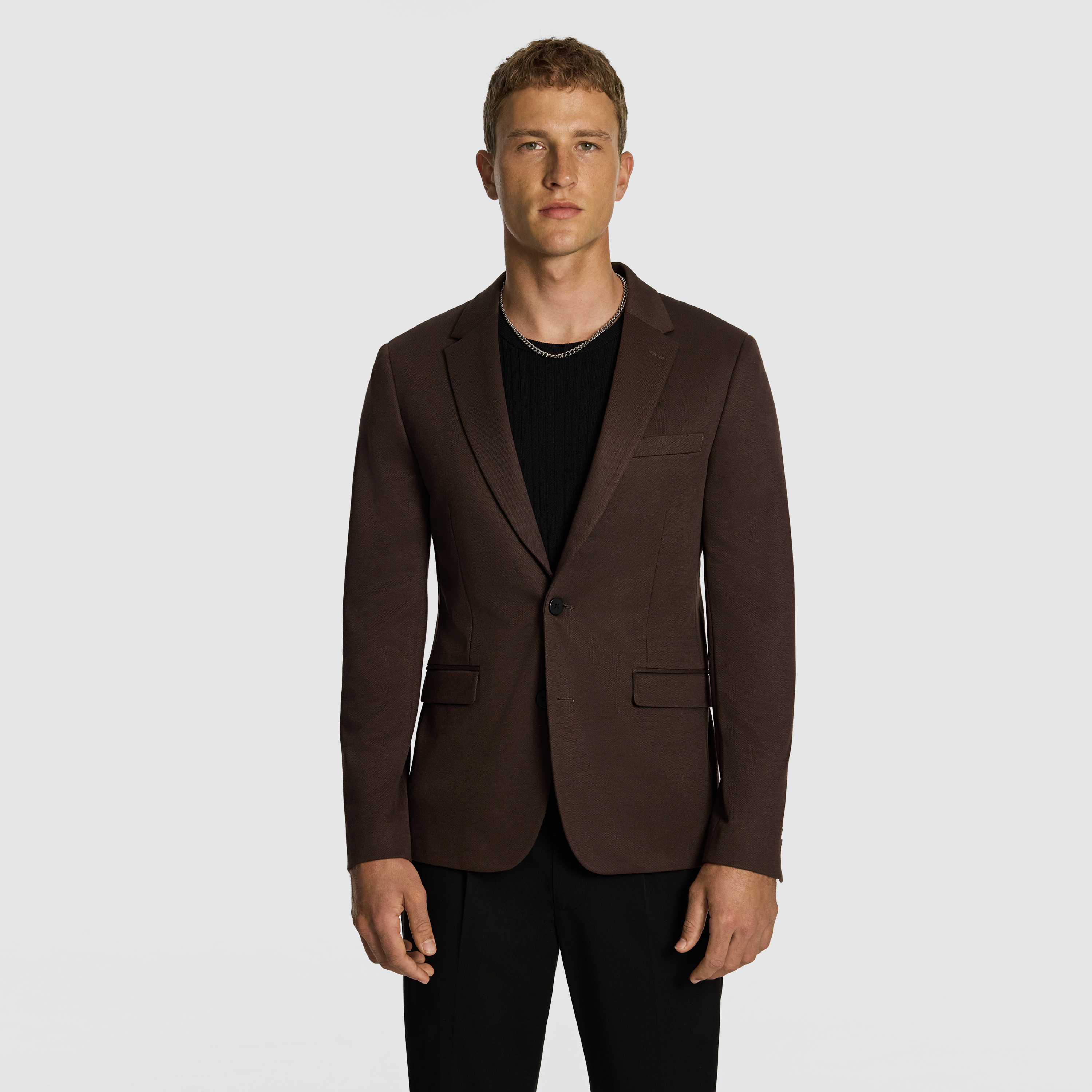 Dynamic Knit Blazer