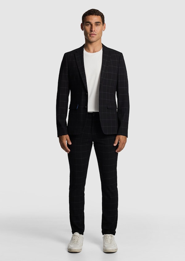 LOCO CHECK SLIM CO-ORD SUIT