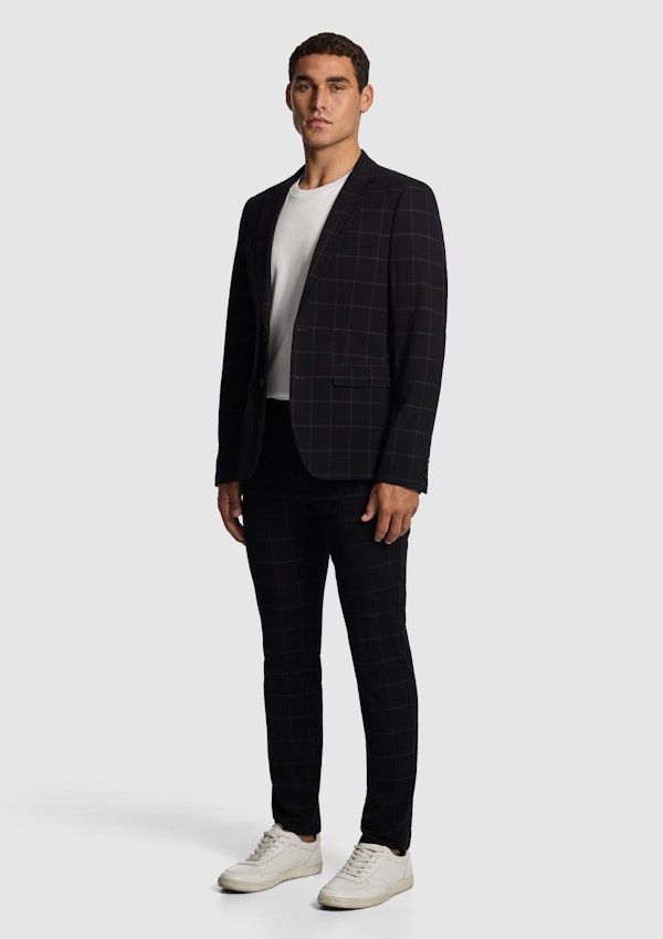 LOCO CHECK SLIM CO-ORD SUIT