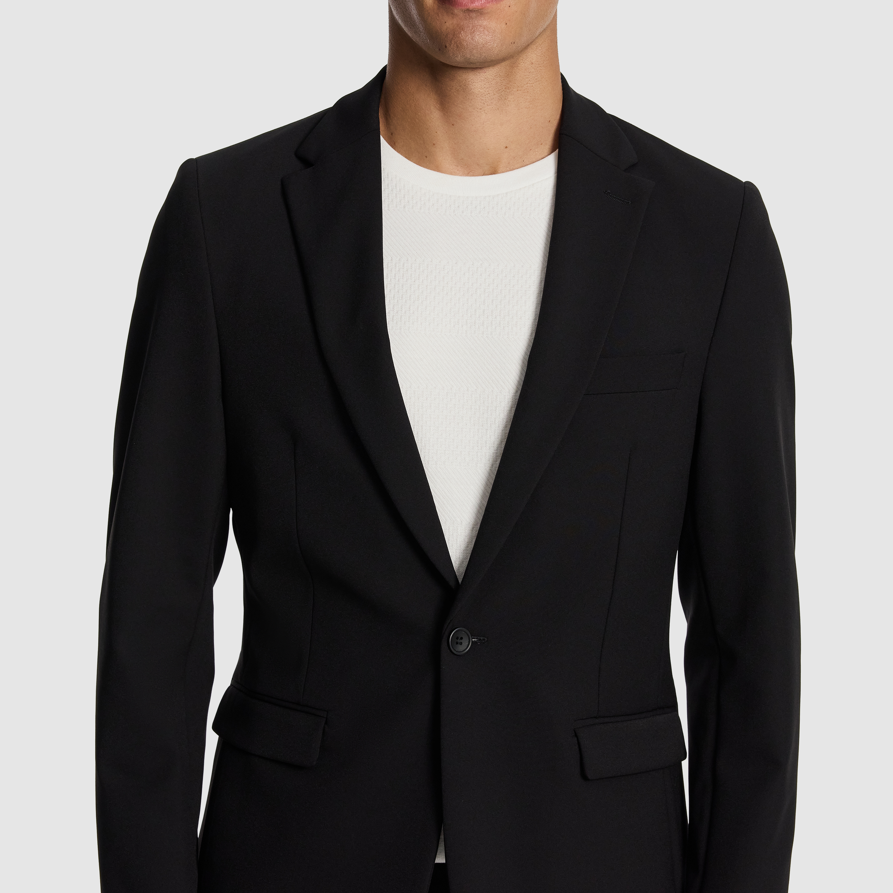 Black Active Stretch Blazer