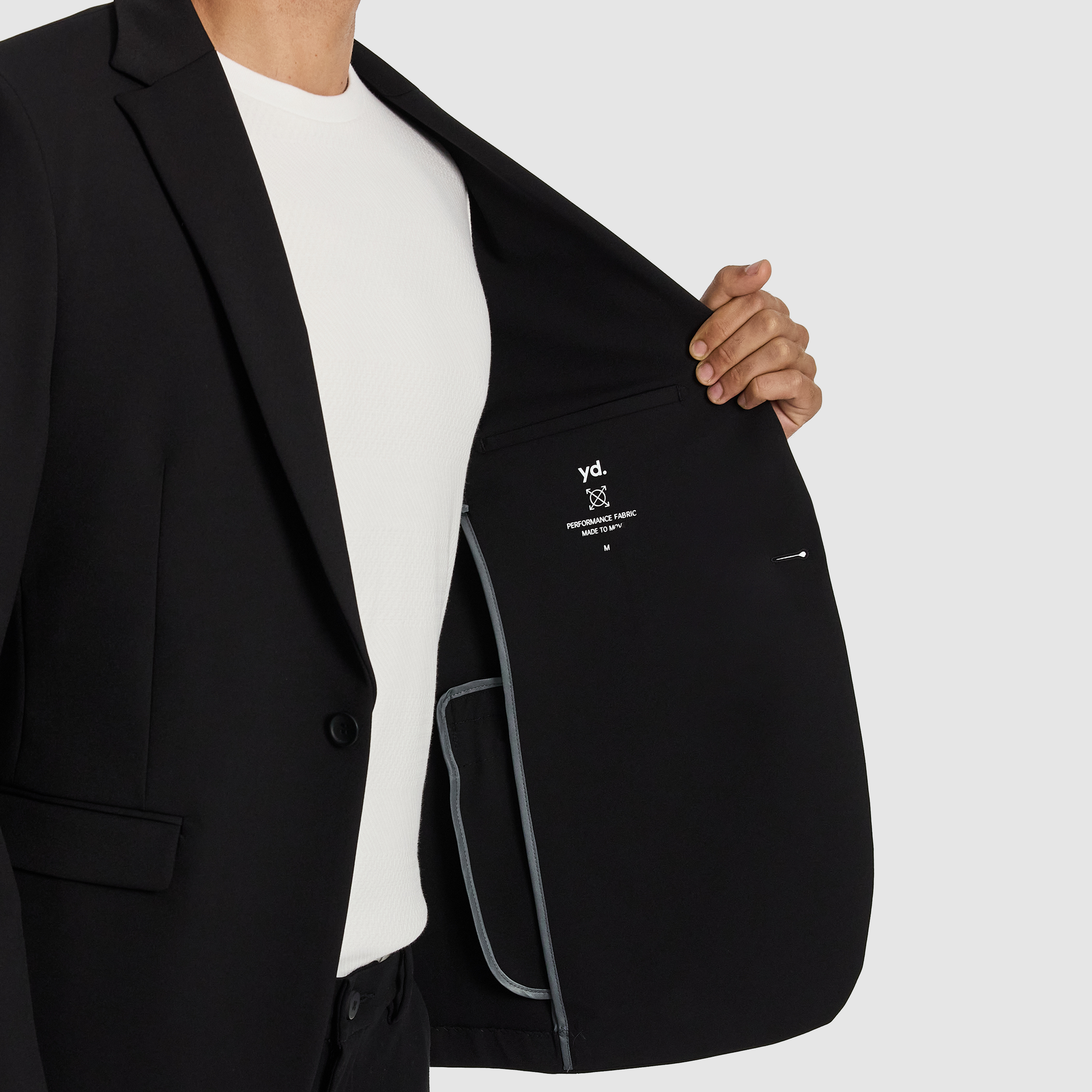 Black Active Stretch Blazer