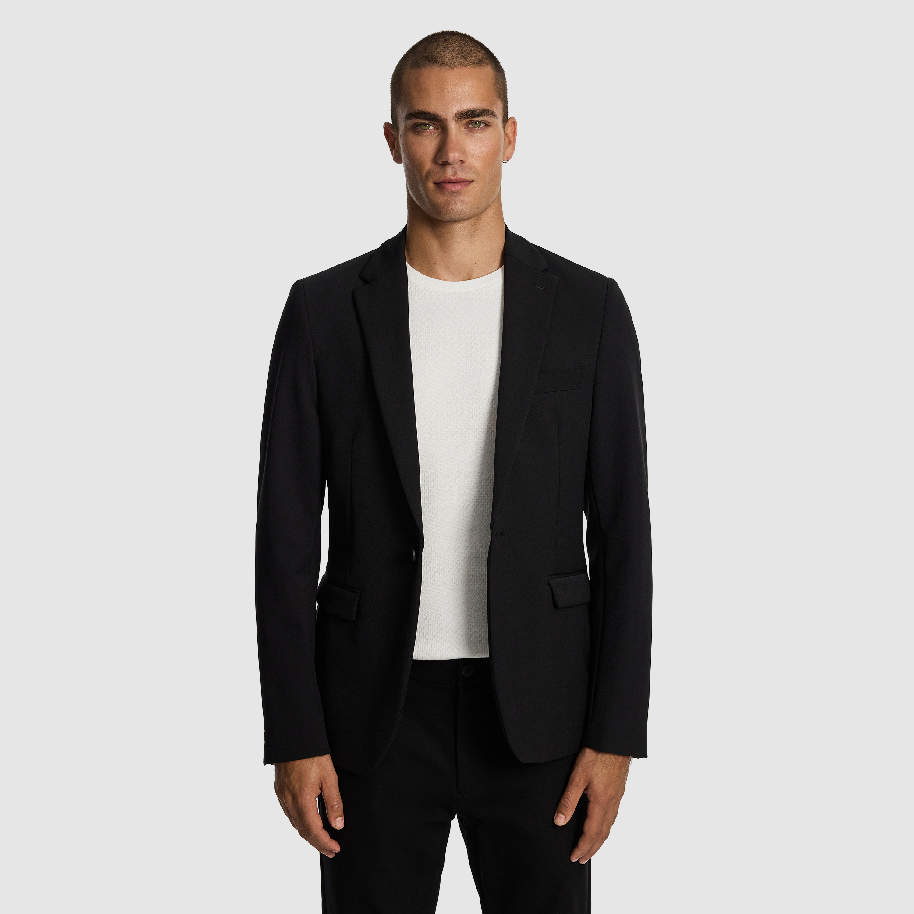 Black Active Stretch Blazer