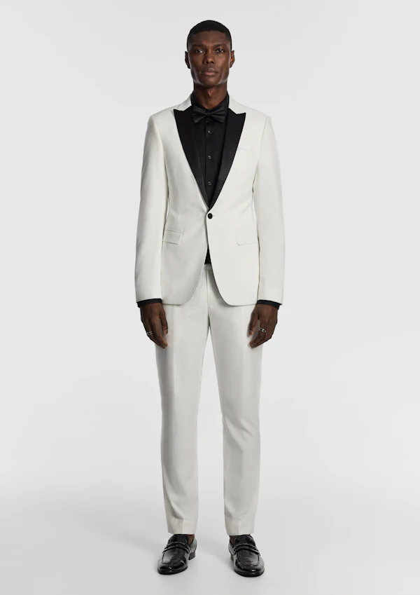 Devito Wool Blend Tuxedo Jacket