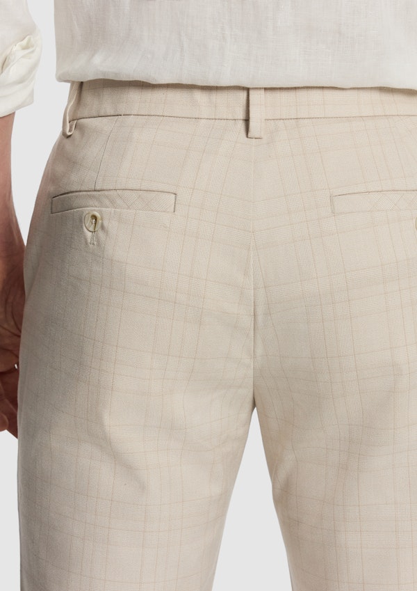 Rafael Check Slim Chino