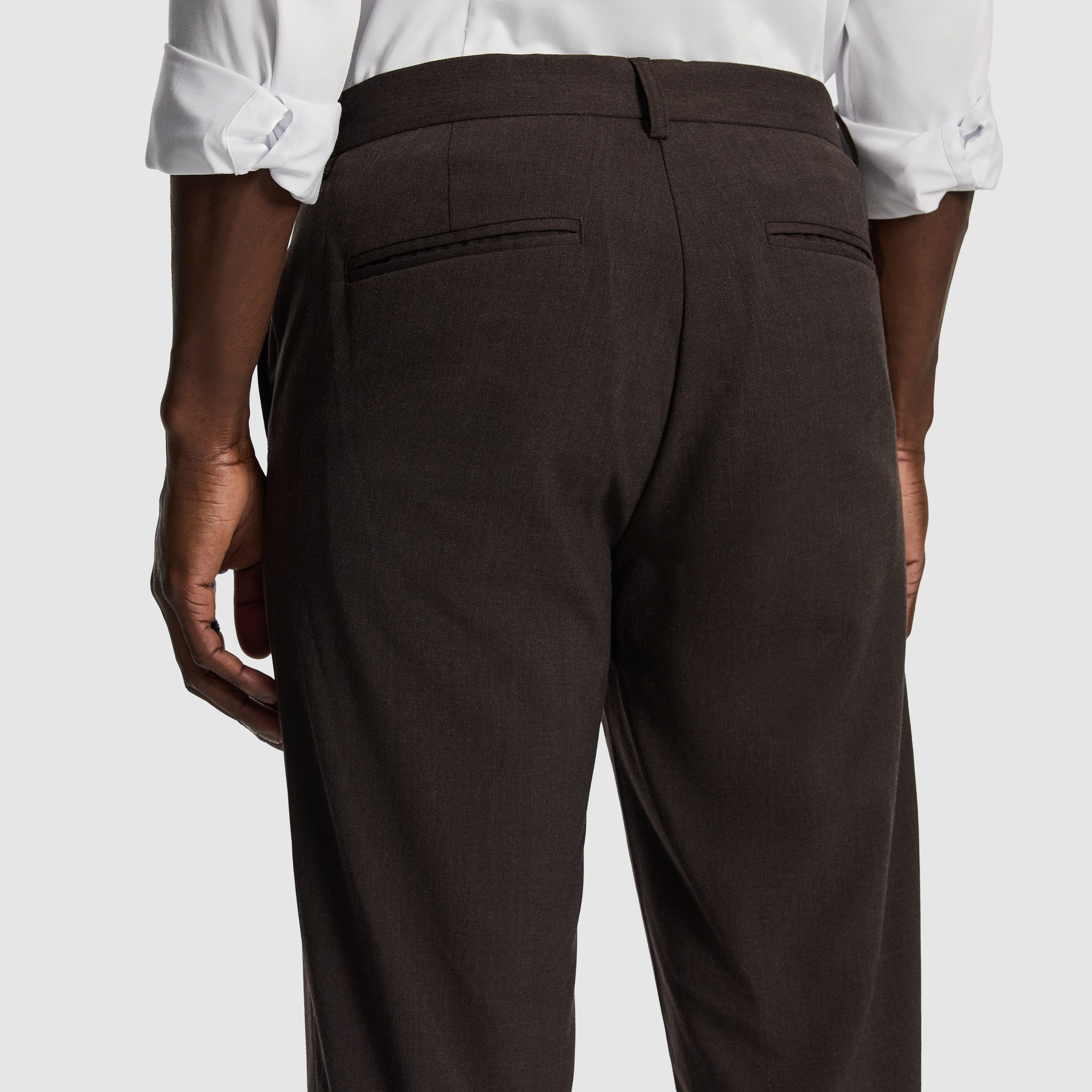 Chocolate Diesel Slim Cropped Chino