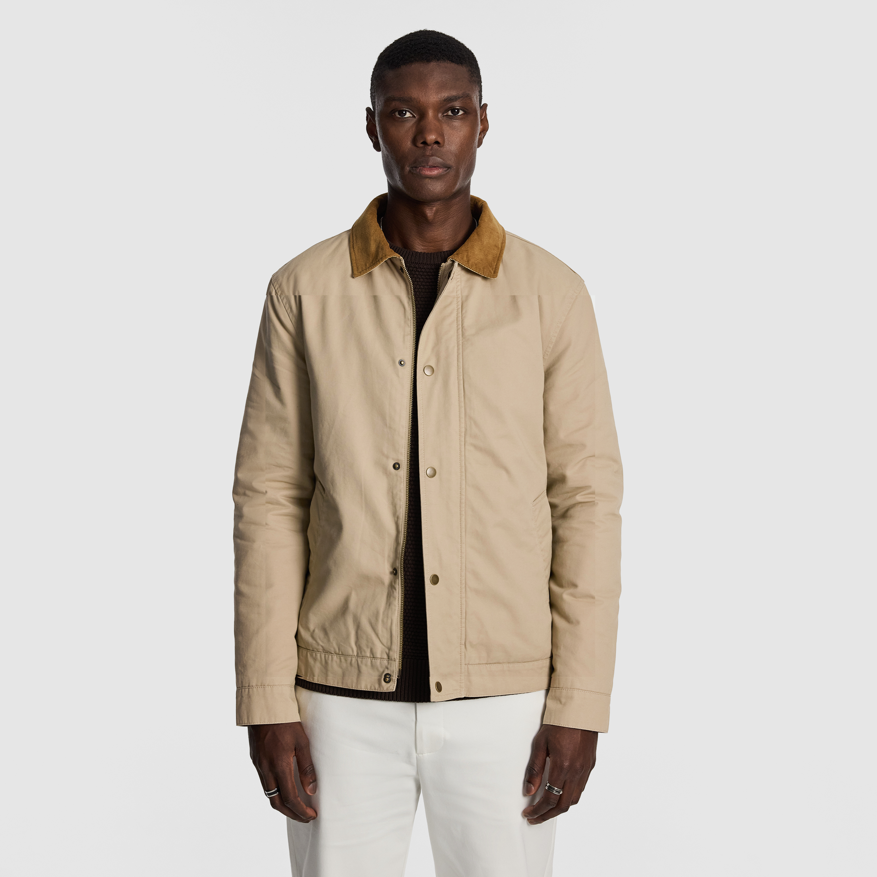 Fraser Contrast Collar Jacket