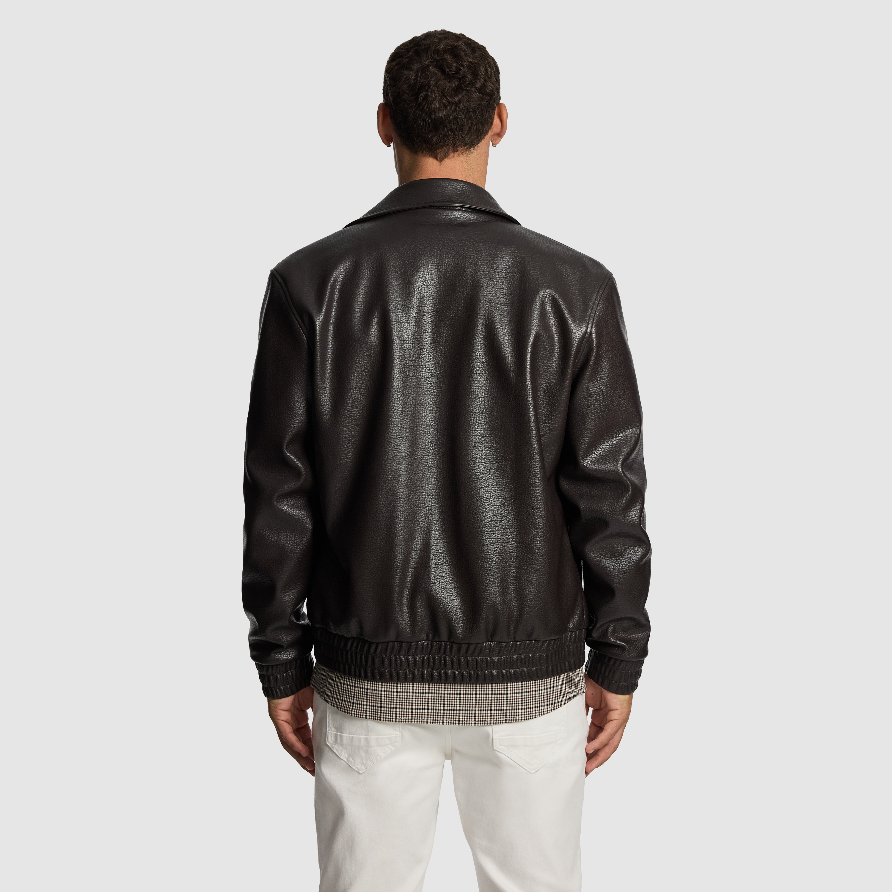Scotty Faux Leather Jacket