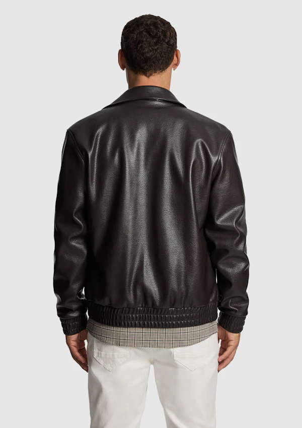 Scotty Faux Leather Jacket