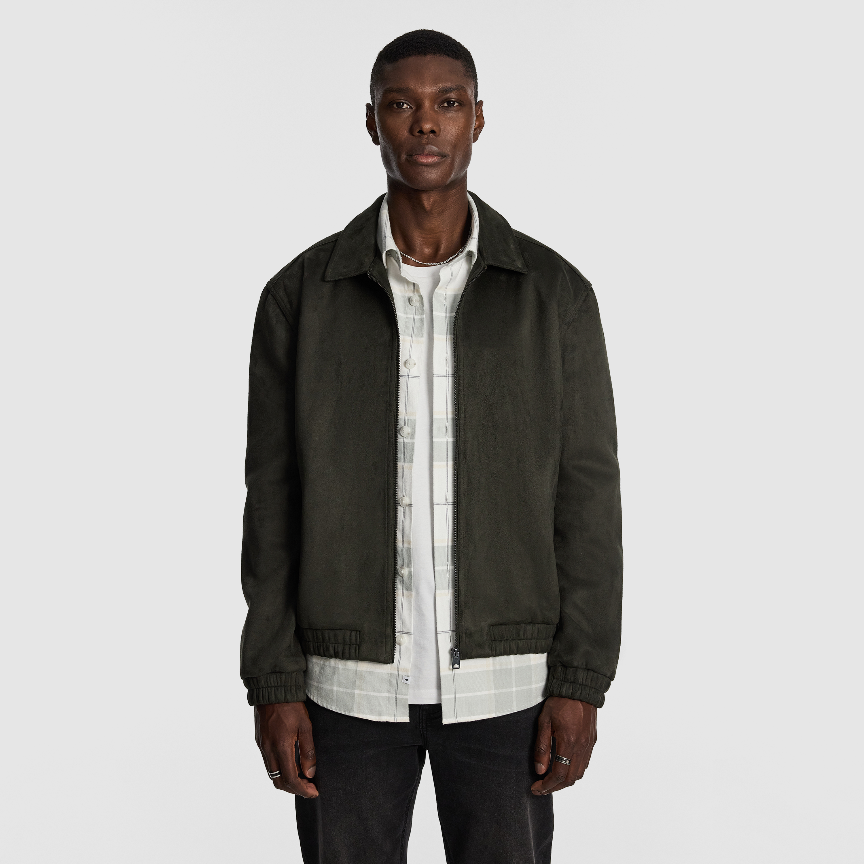 Stratton Faux Suede Jacket