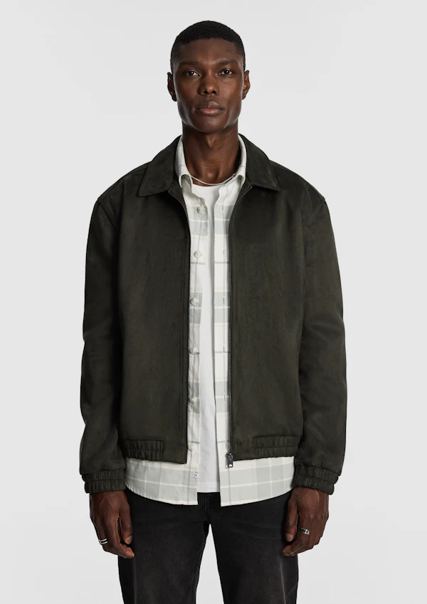 Stratton Faux Suede Jacket