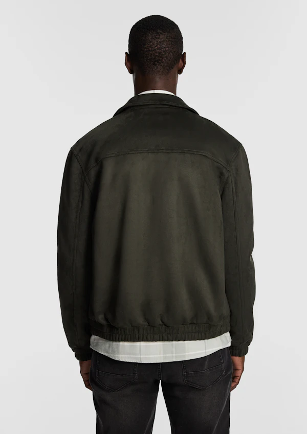 Stratton Faux Suede Jacket