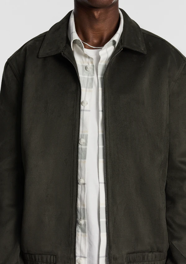 Stratton Faux Suede Jacket
