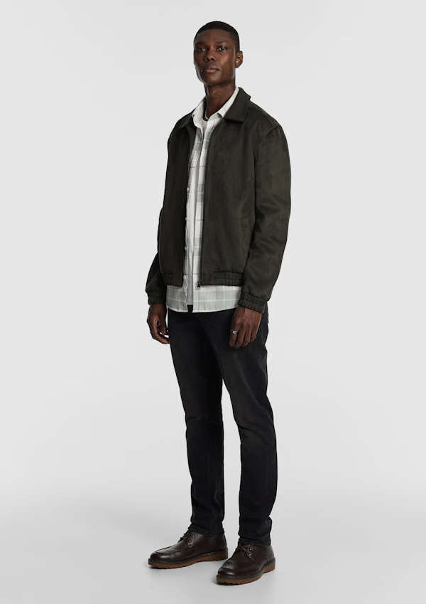 Stratton Faux Suede Jacket