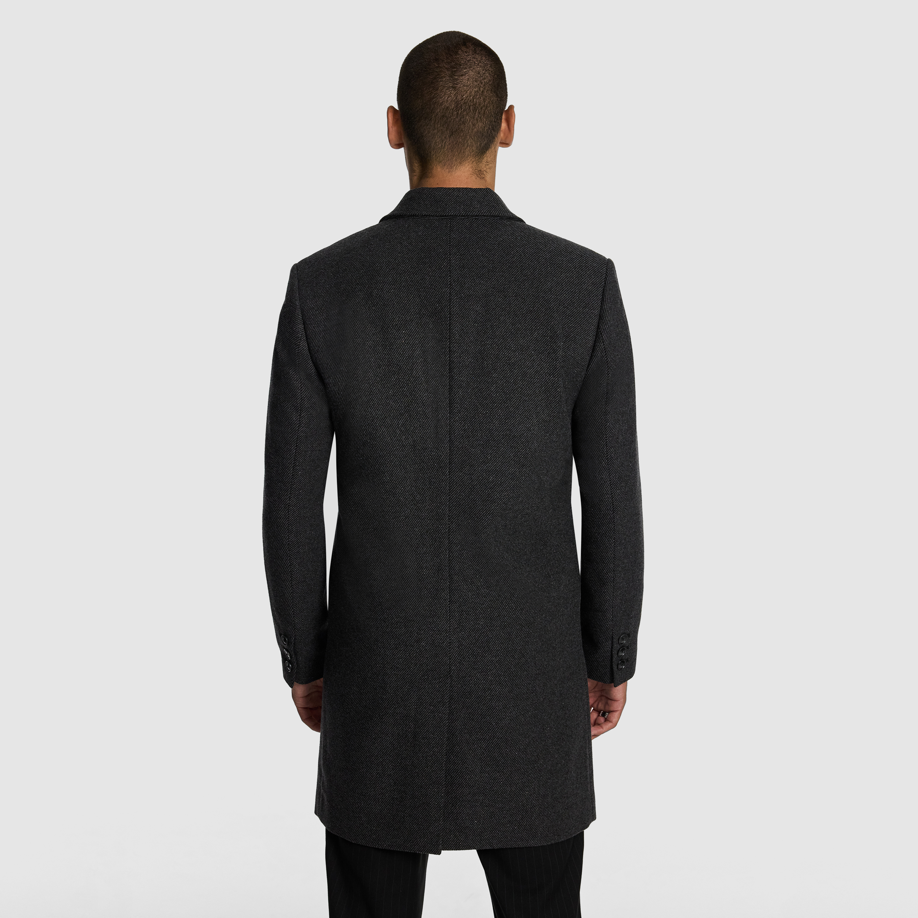 Charcoal Grayson Duster Coat