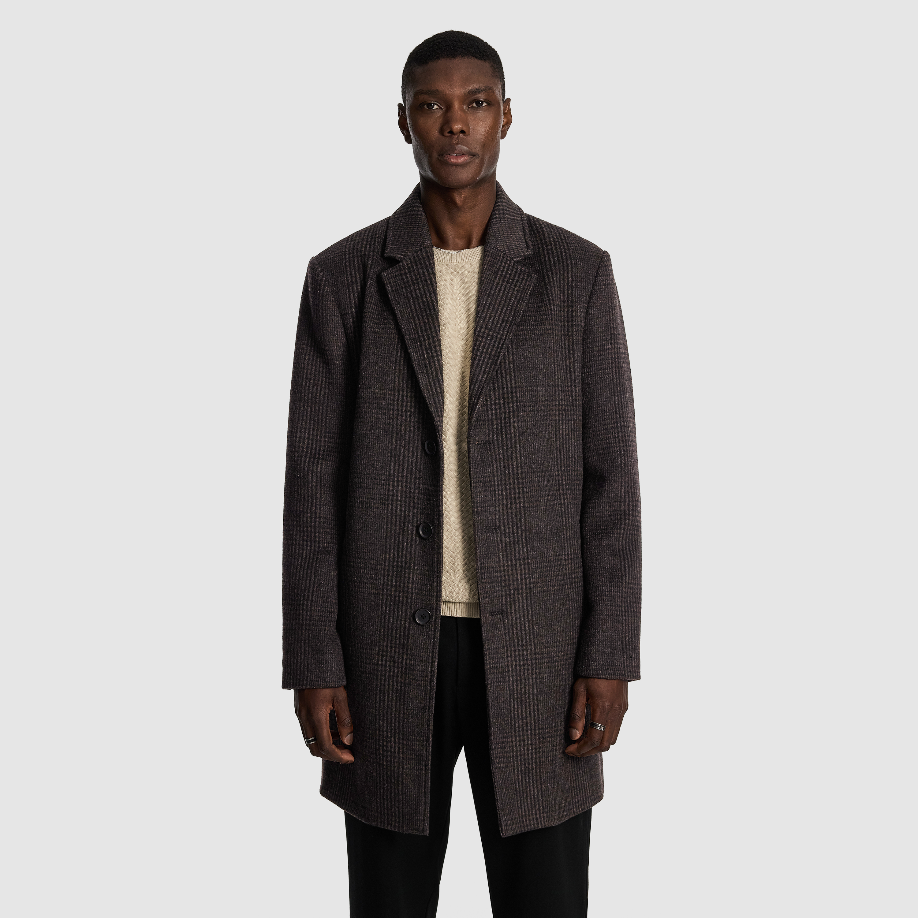 Boston Check Duster Coat