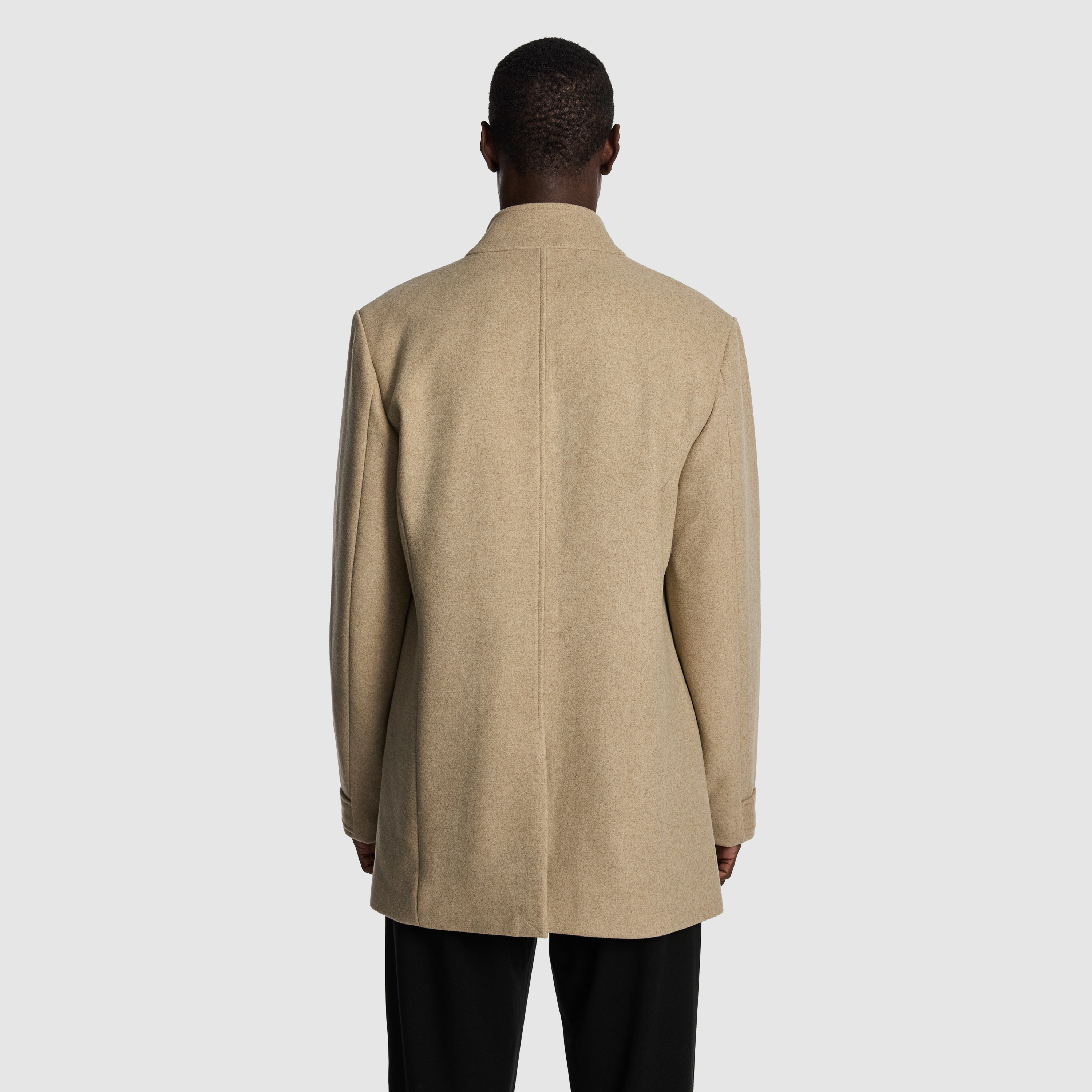 Natural Lincoln Melton Coat