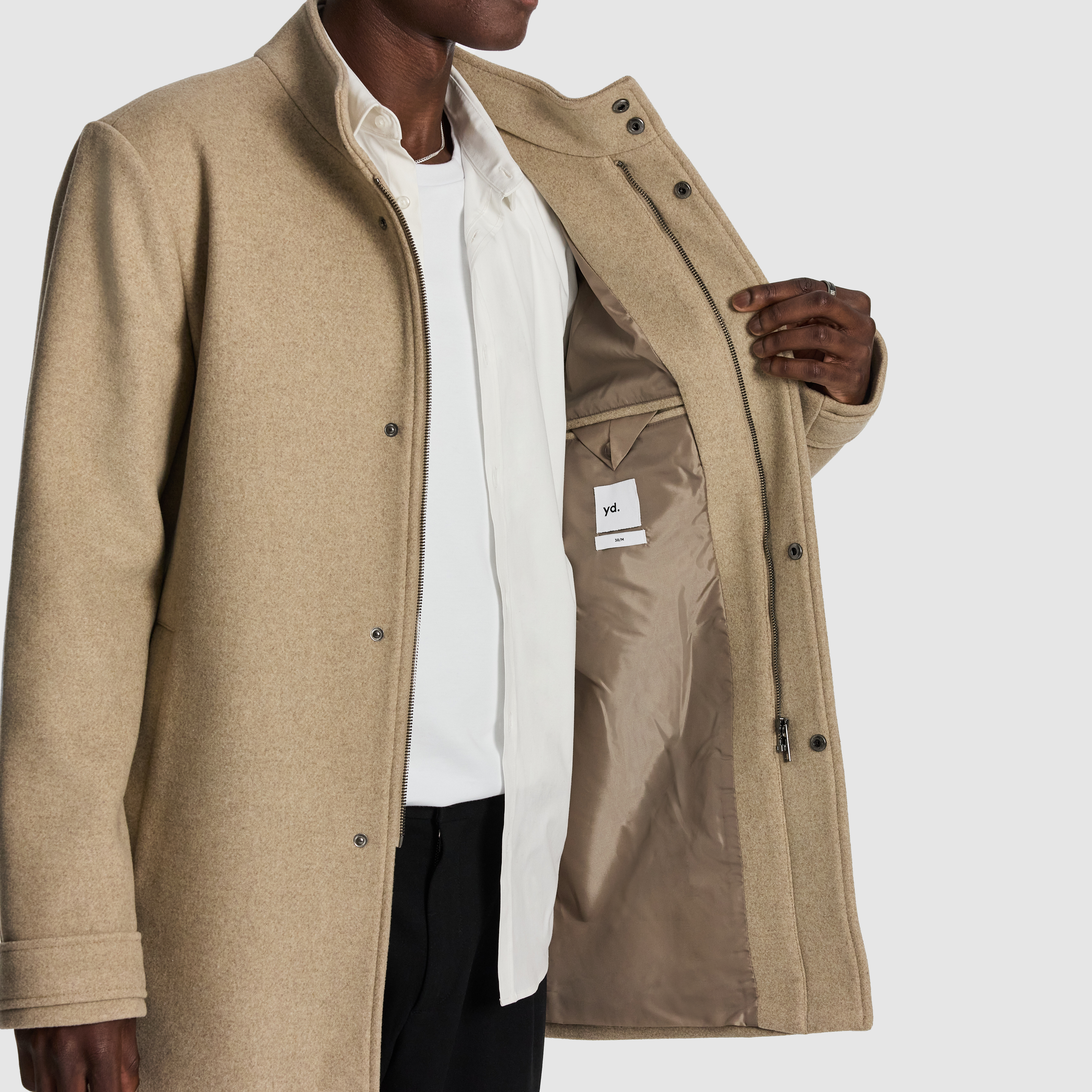 Natural Lincoln Melton Coat