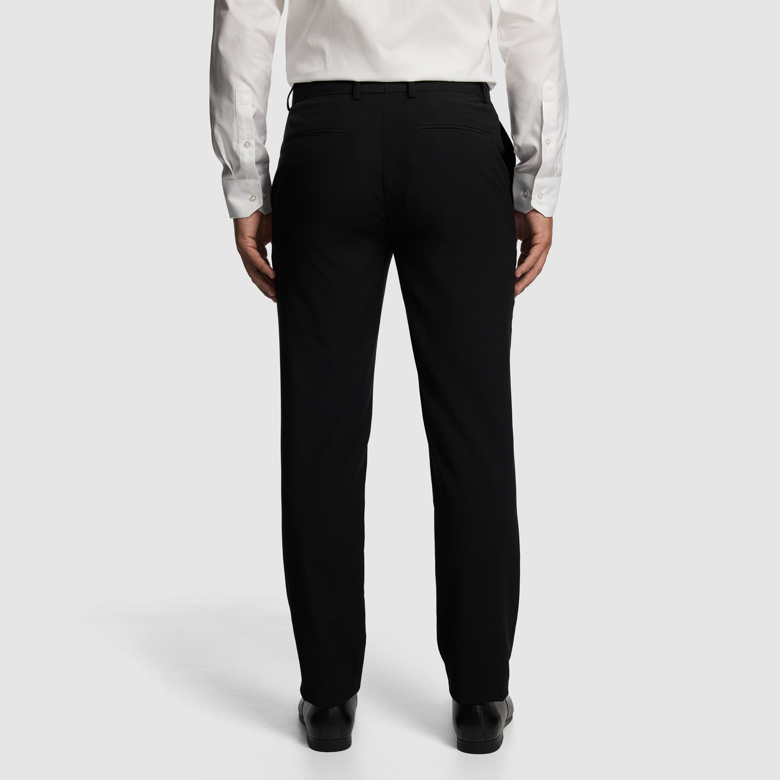 Black Dante Slim Dress Pant