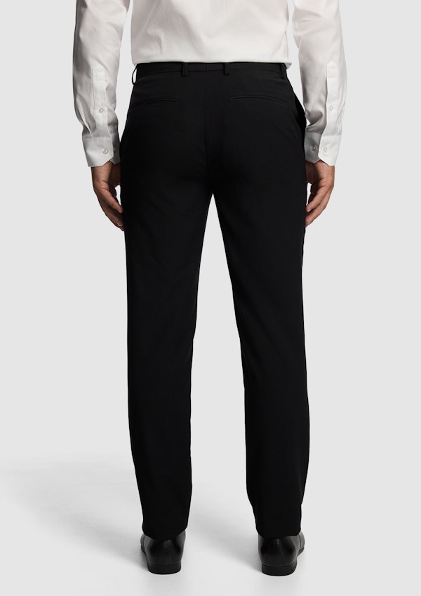 Black Dante Slim Dress Pant