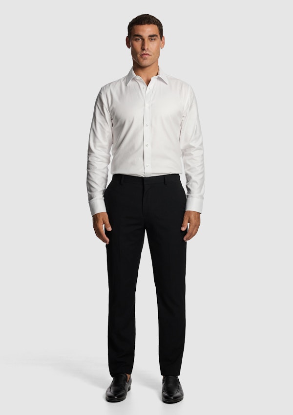 Black Dante Slim Dress Pant