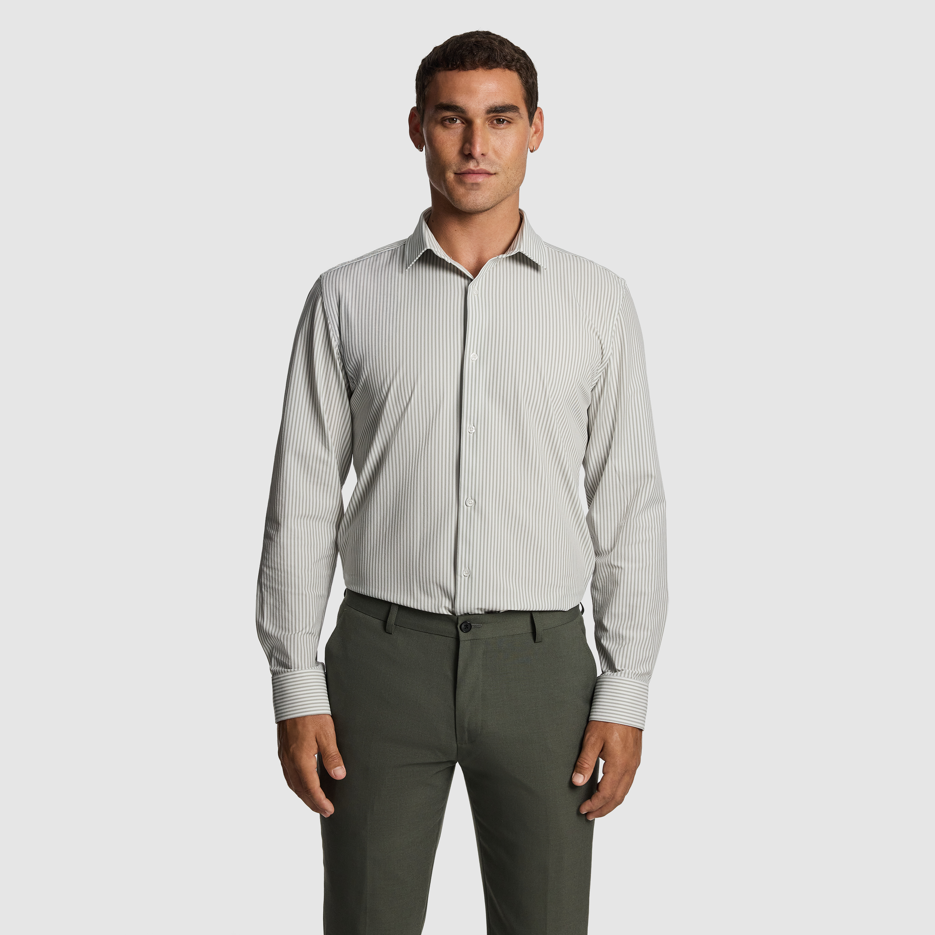 Adamos Slim Fit Stretch Dress Shirt