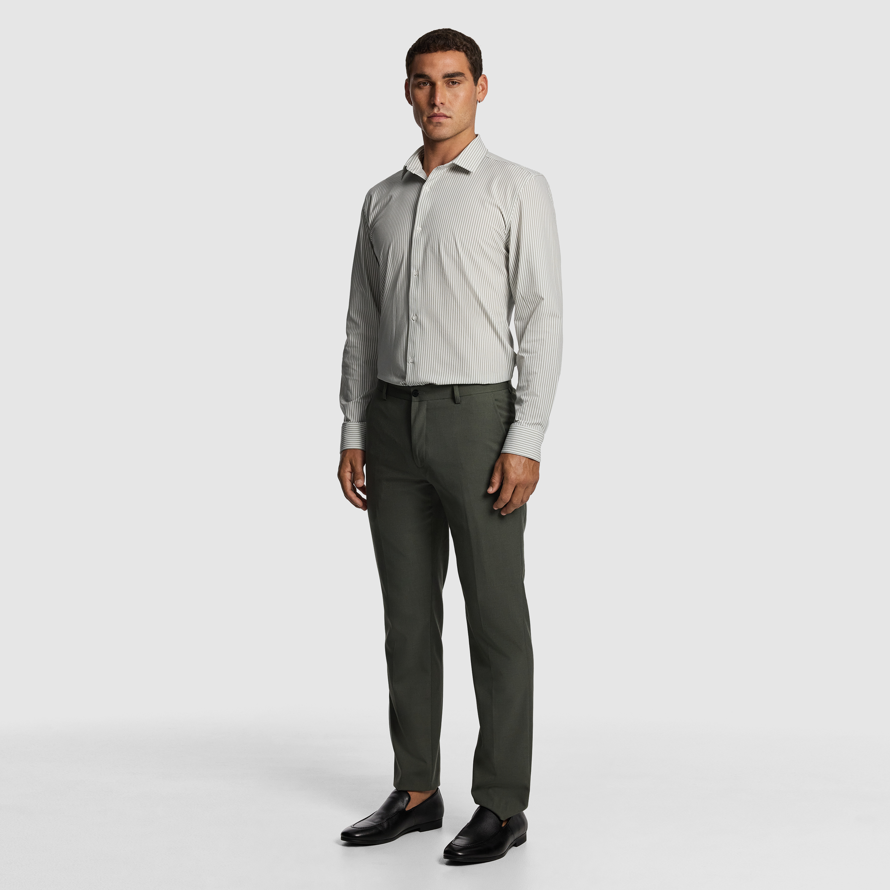 Adamos Slim Fit Stretch Dress Shirt