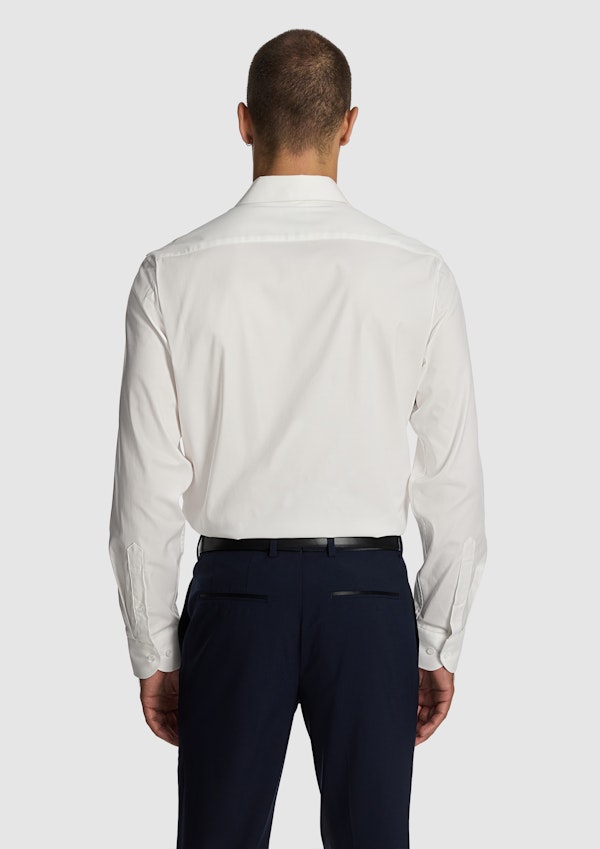 White Supreme Regular Premium Dress Shirt