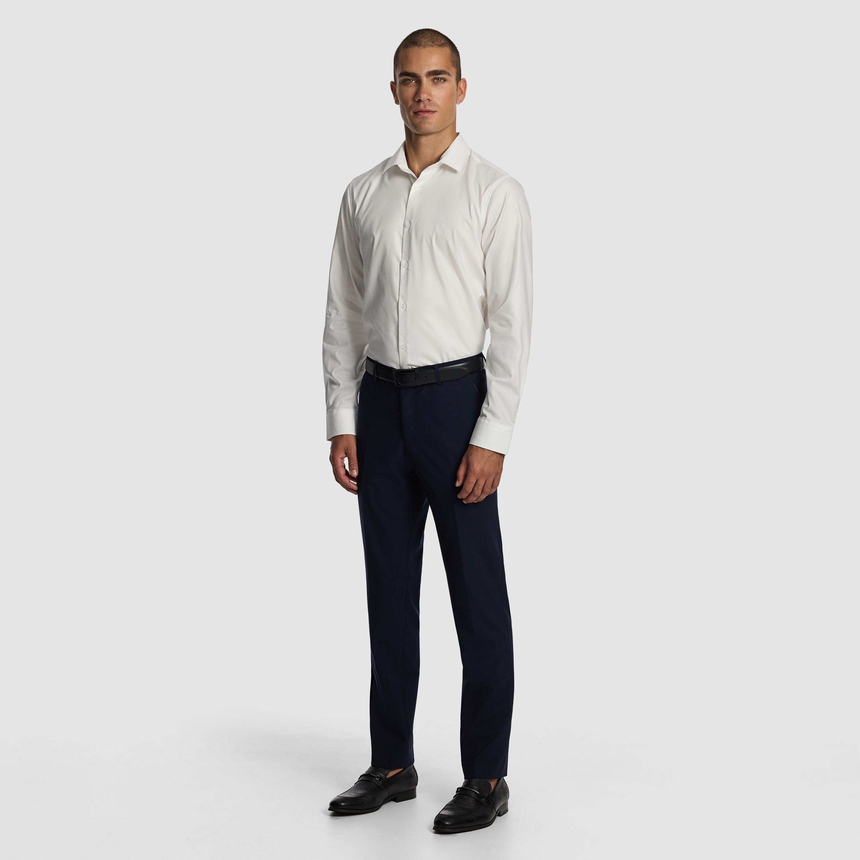 White Supreme Regular Premium Dress Shirt