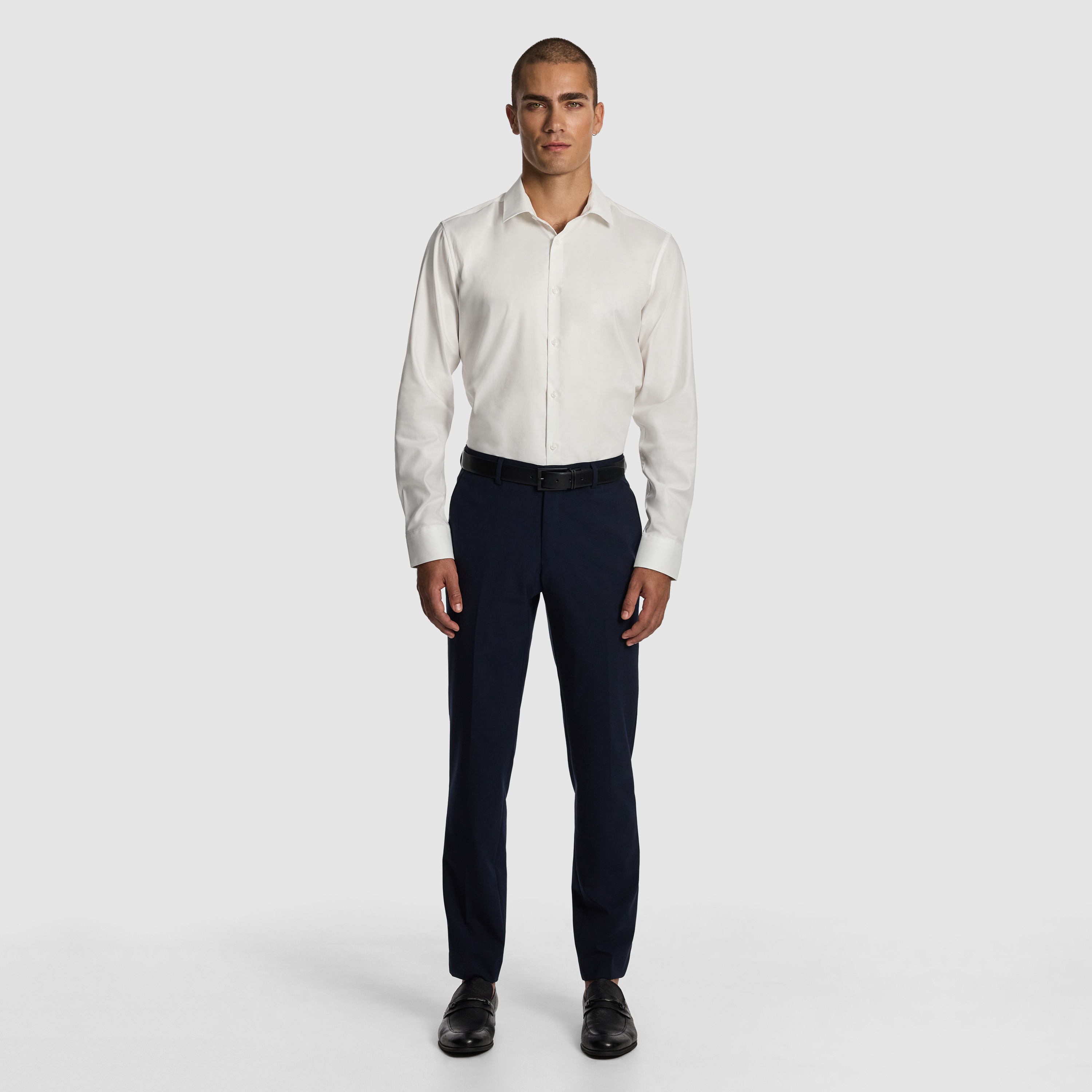 White Supreme Regular Premium Dress Shirt